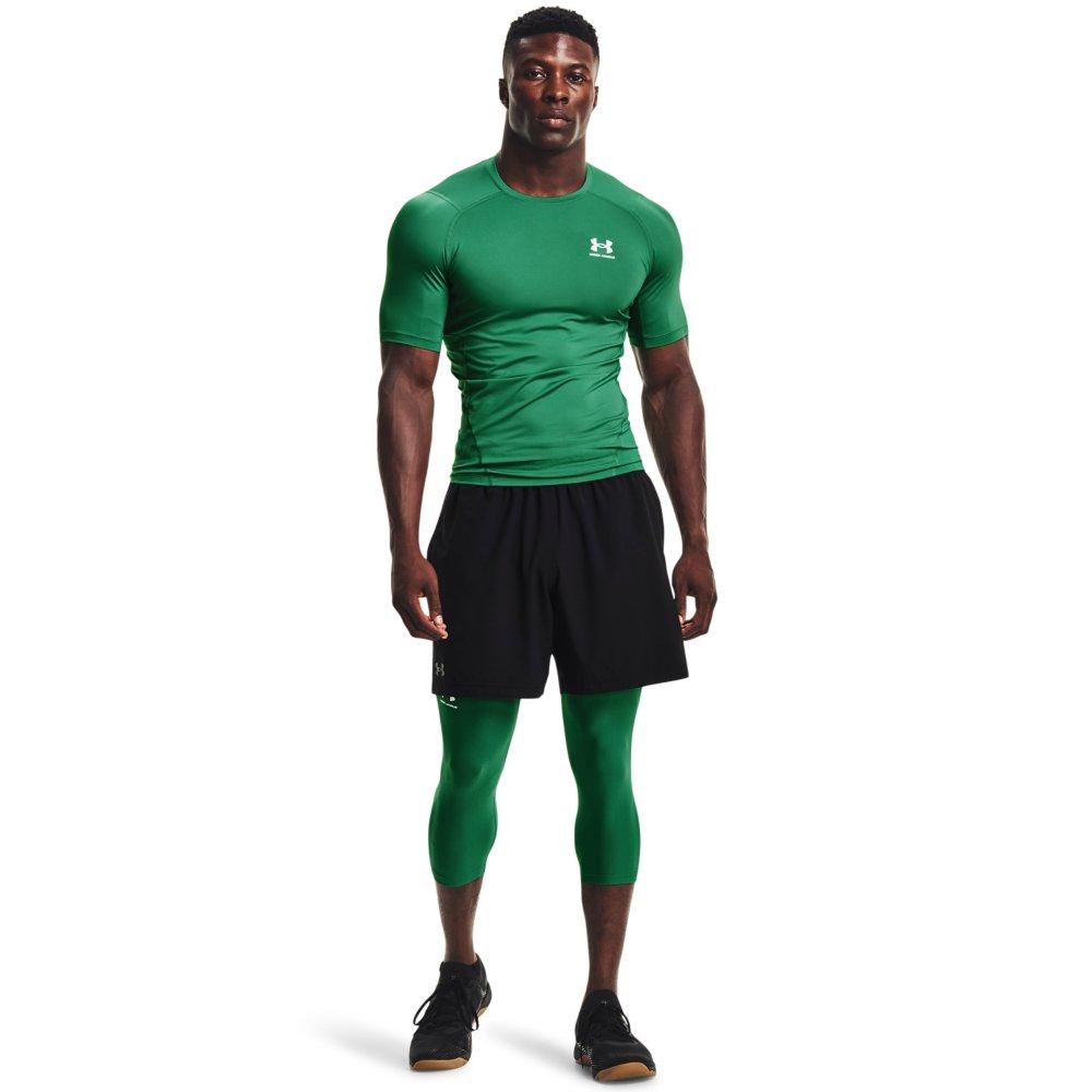  Under Armour Men's CoolSwitch Short Sleeve Compression Shirt,  Green Malachite /Reflective, Medium : Clothing, Shoes & Jewelry