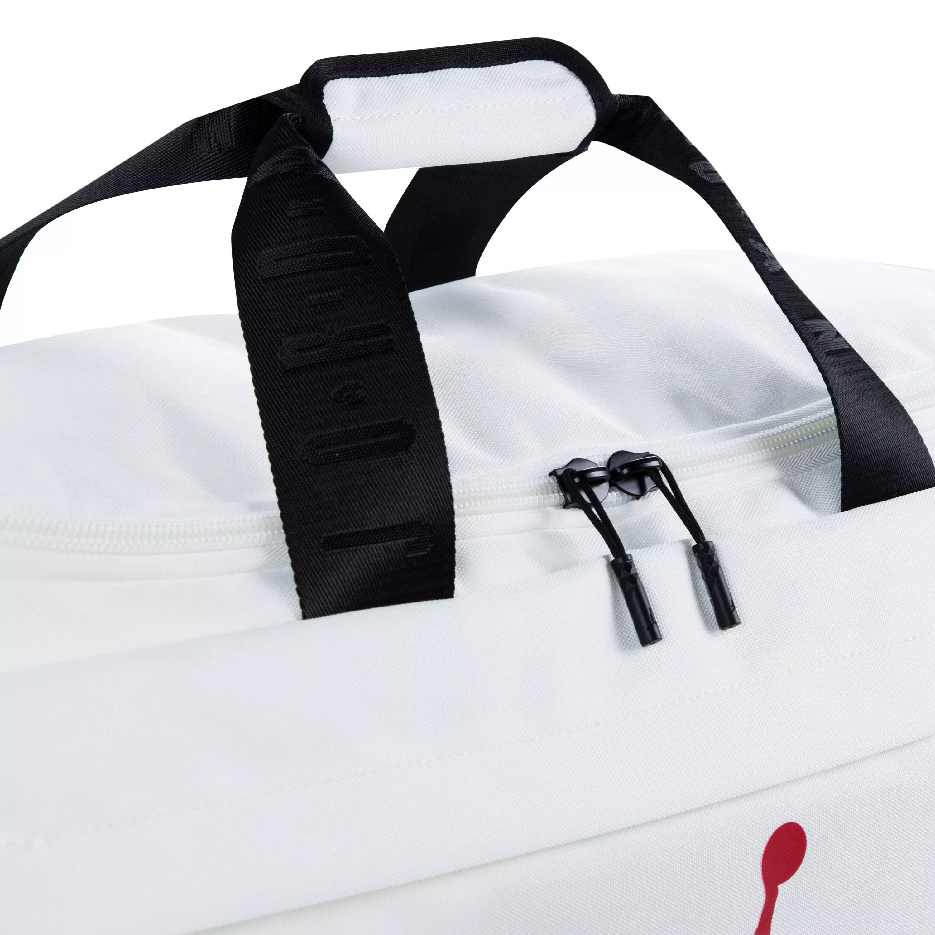 Jordan Velocity Duffle Bag - White/Black - WHITE
