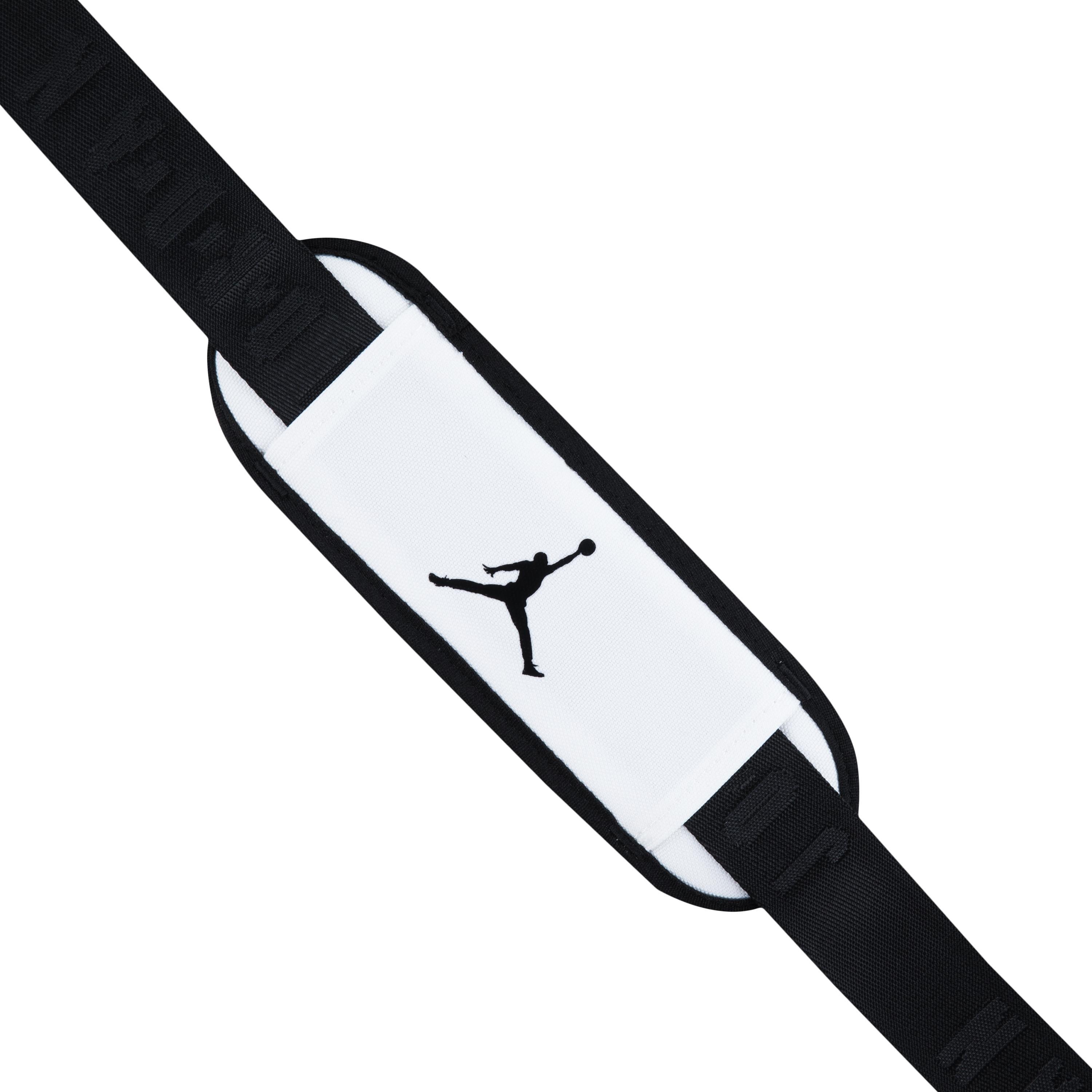 Jordan Velocity Duffle Bag - White/Black - WHITE Thumbnail View 6