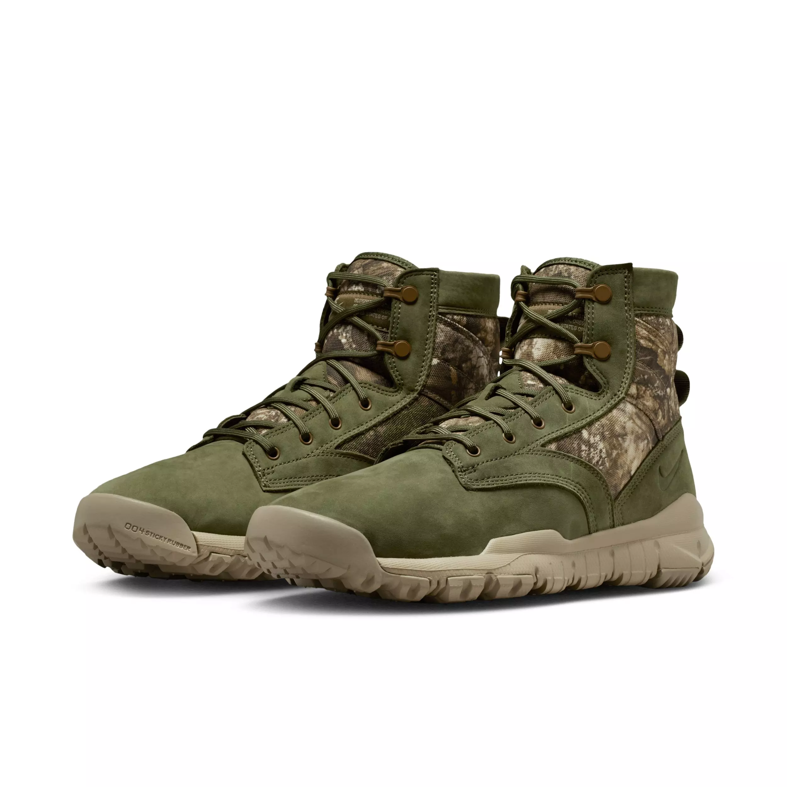 Nike SFB 6 NSW Leather "Rough Green/Bamboo/Umber" Men's Boot - GREEN/BAMBOO/UMBER