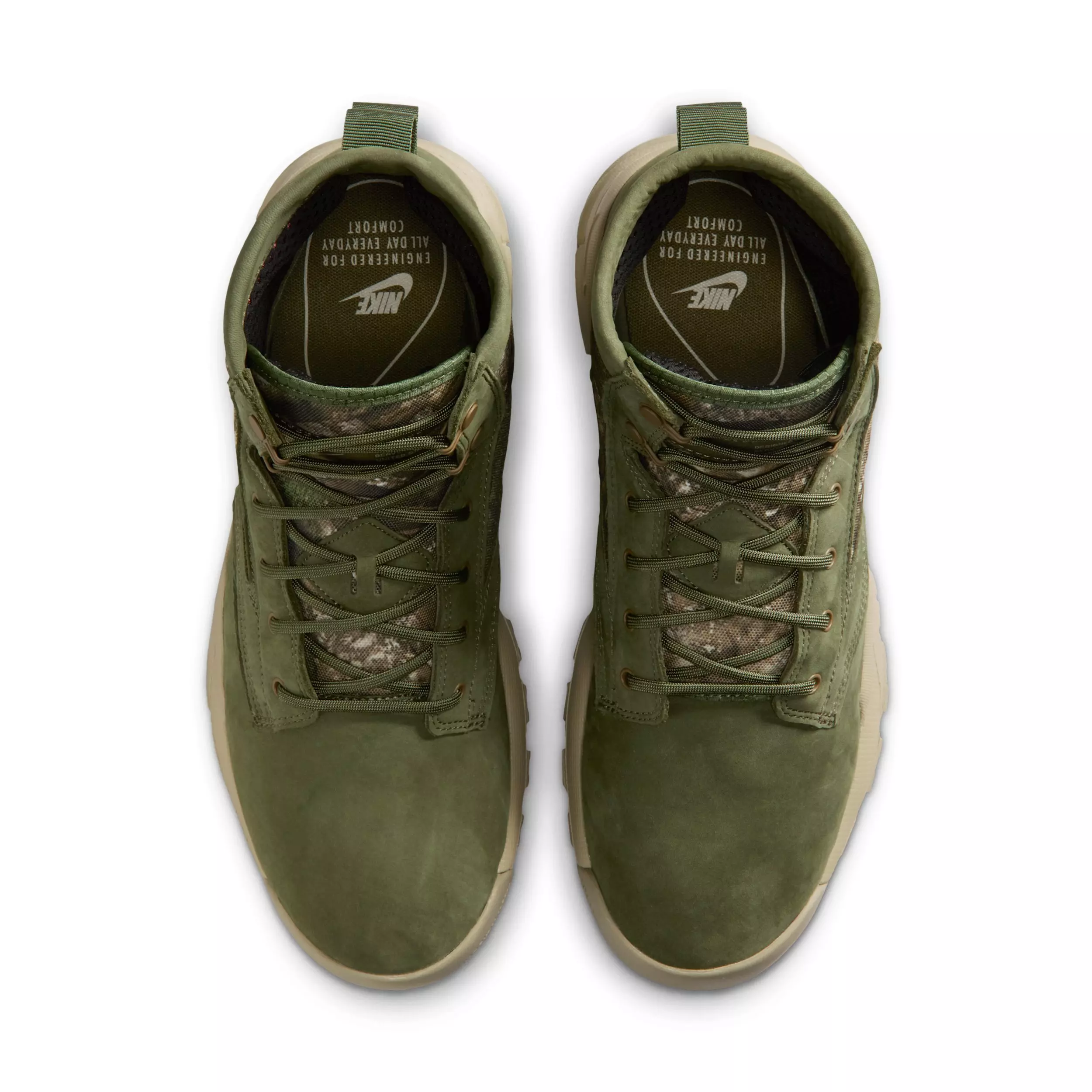 Nike SFB 6 NSW Leather "Rough Green/Bamboo/Umber" Men's Boot - GREEN/BAMBOO/UMBER