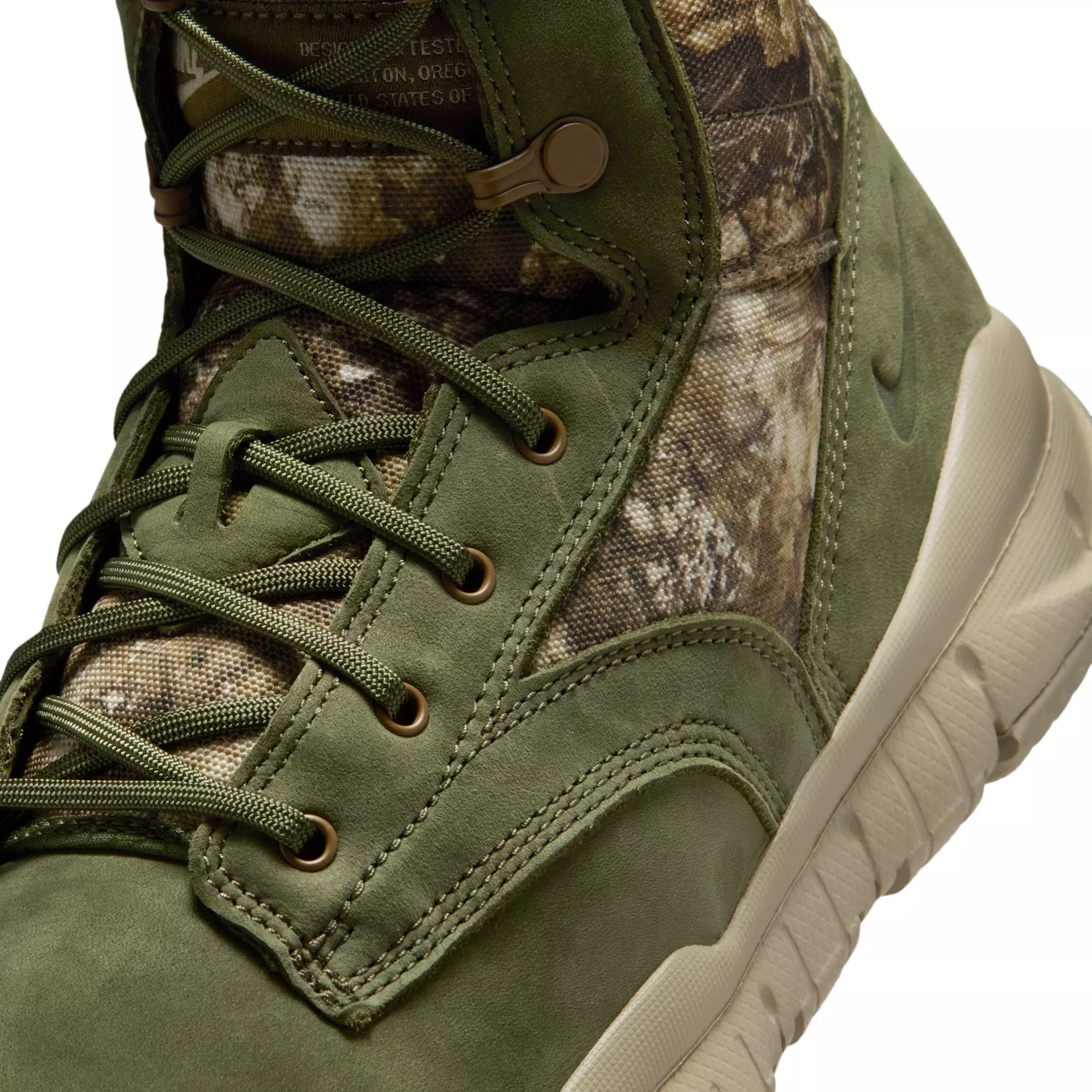 Nike SFB 6 NSW Leather "Rough Green/Bamboo/Umber" Men's Boot - GREEN/BAMBOO/UMBER