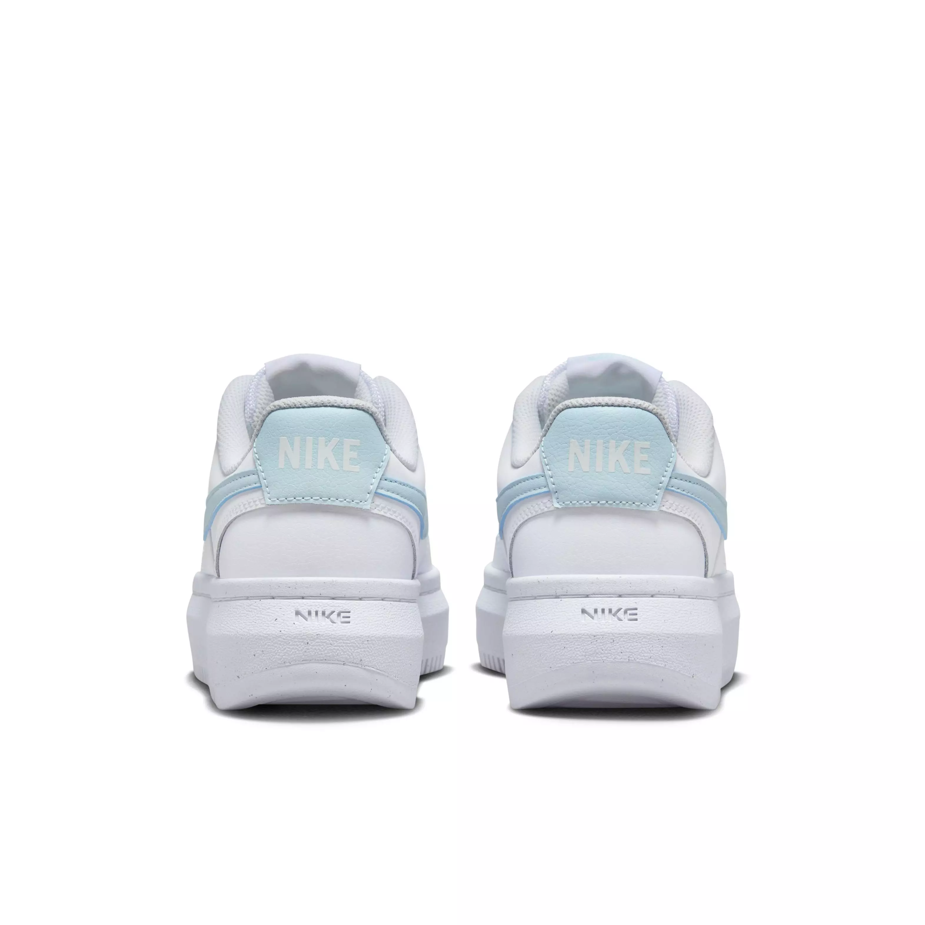 Nike Court Vision Alta "White/Glacier Blue" Women's Shoe - WHITE/BLUE