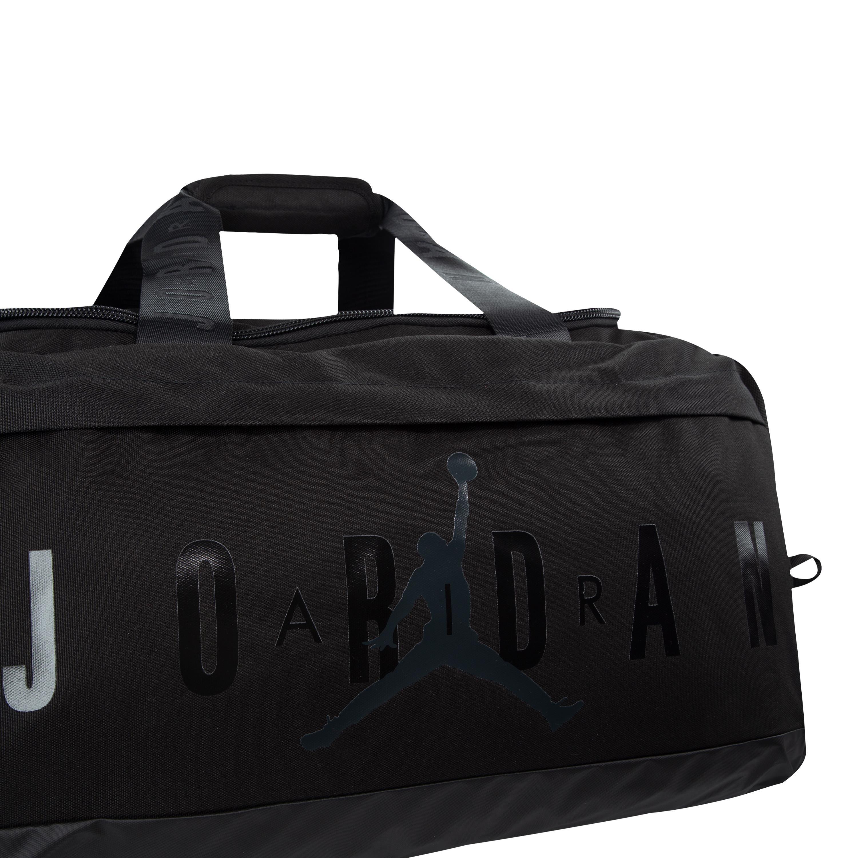 Jordan Velocity Black/Silver Duffle Bag