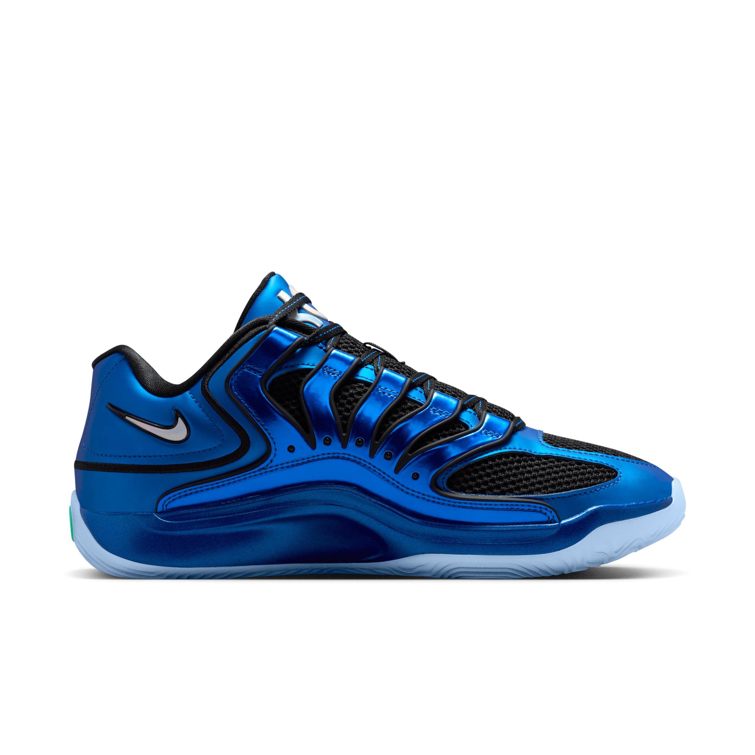 Nike KD18 "International Blue" Men's Basketball Shoe - BLUE/BLACK Thumbnail View 1