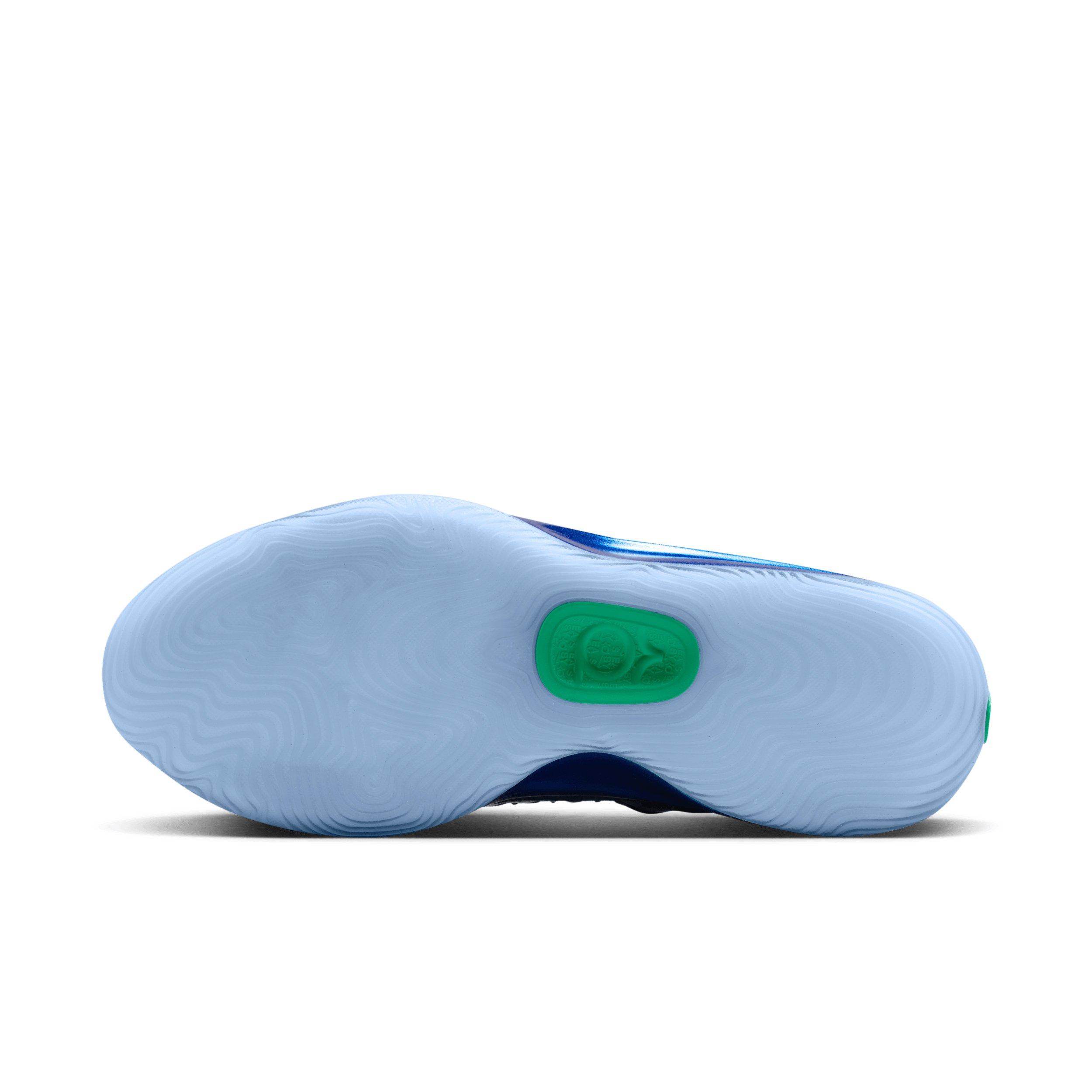 Nike KD18 "International Blue" Men's Basketball Shoe - BLUE/BLACK Thumbnail View 6