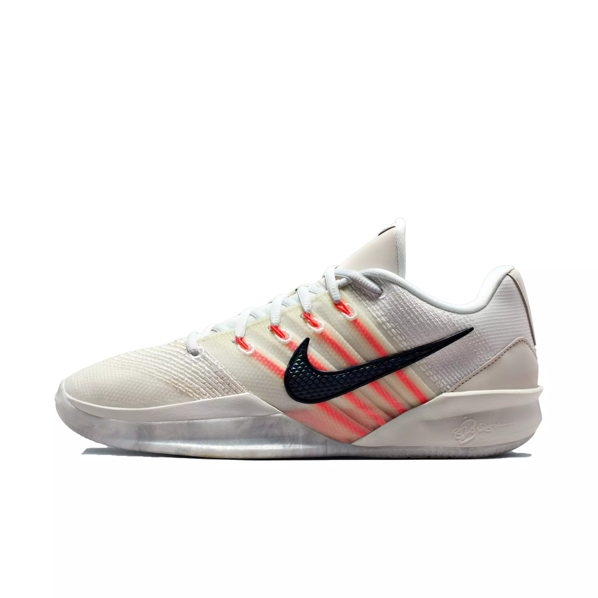 Nike Sabrina 3 "Phantom/Ivory/Rush Coral/Black" Men's Basketball Shoe - PHANTOM/IVORY/CORAL/BLACK