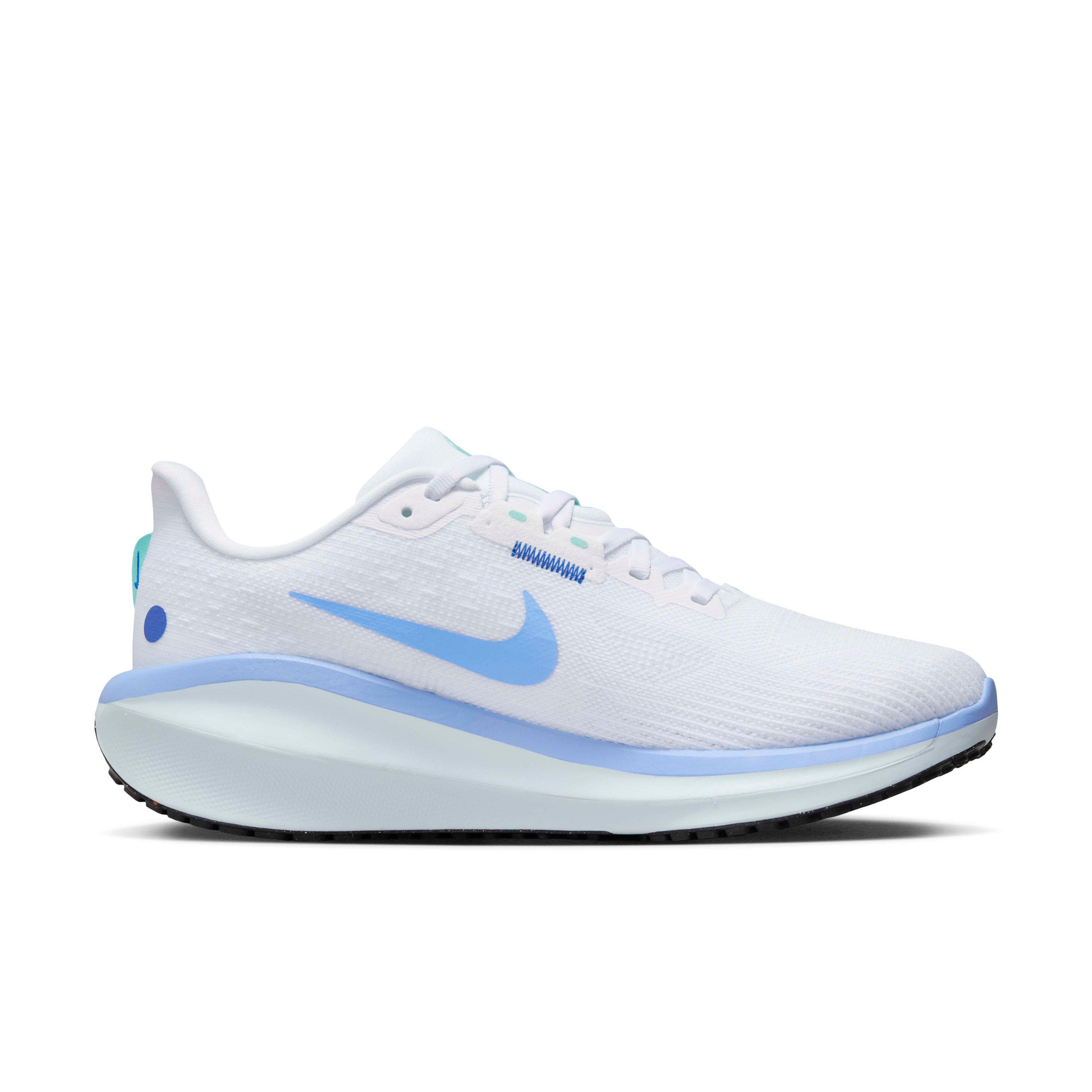 Nike Vomero 17 "White/Glacier Blue/Green Frost/Royal Pulse" Women's Running Shoe - WHITE/BLUE/GREEN/ROYAL Thumbnail View 1
