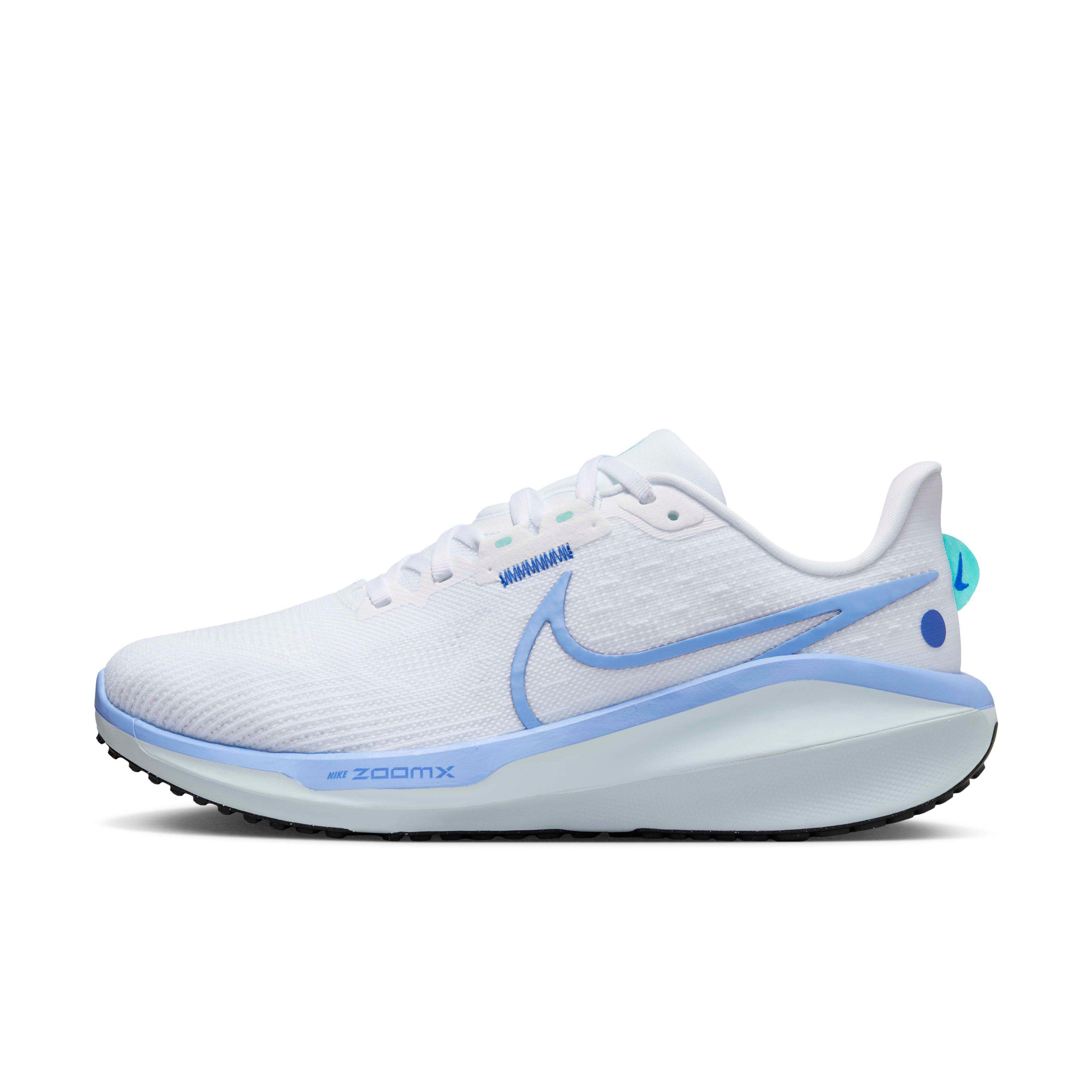 Nike Vomero 17 "White/Glacier Blue/Green Frost/Royal Pulse" Women's Running Shoe - WHITE/BLUE/GREEN/ROYAL Thumbnail View 2