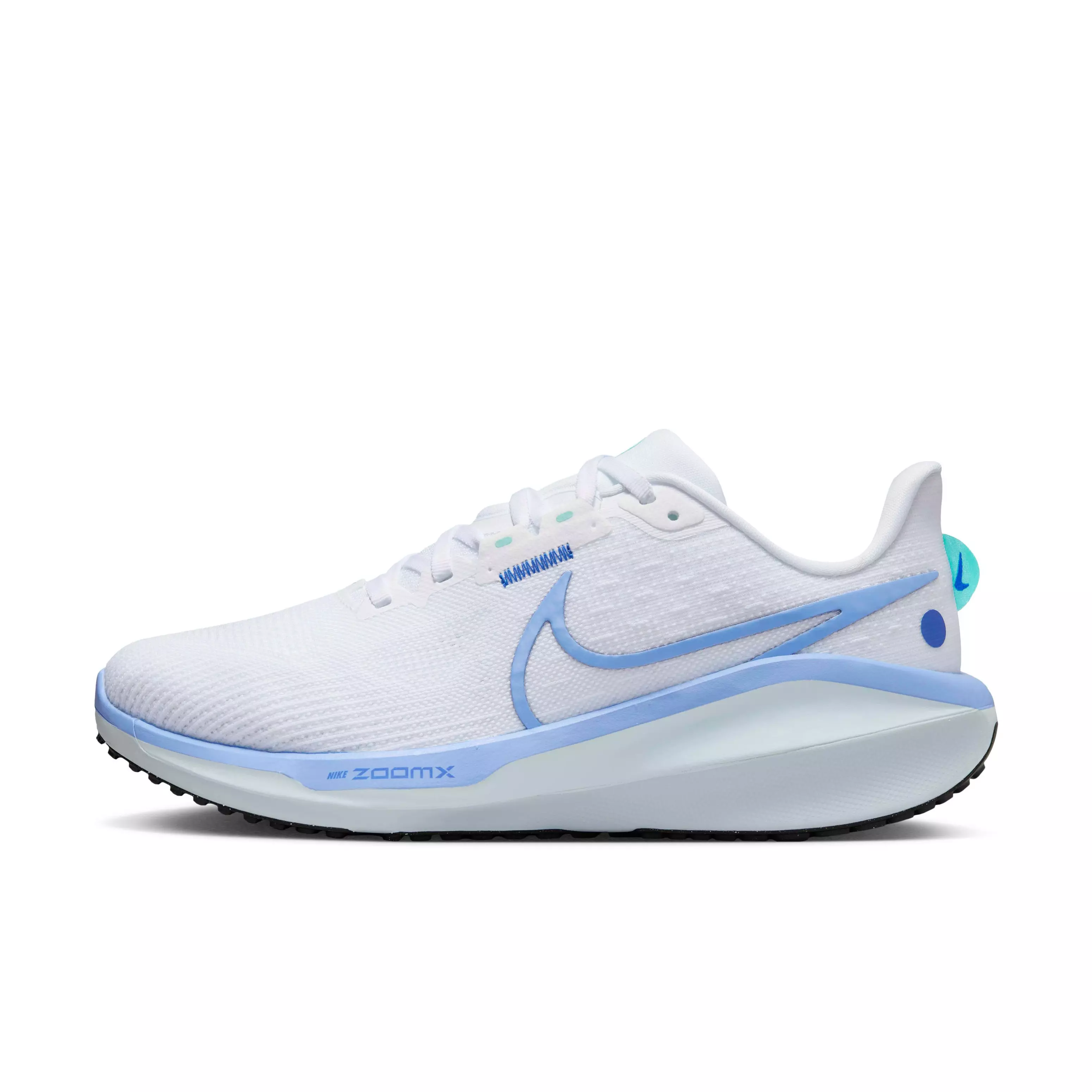 Nike Vomero 17 "White/Glacier Blue/Green Frost/Royal Pulse" Women's Running Shoe - WHITE/BLUE/GREEN/ROYAL
