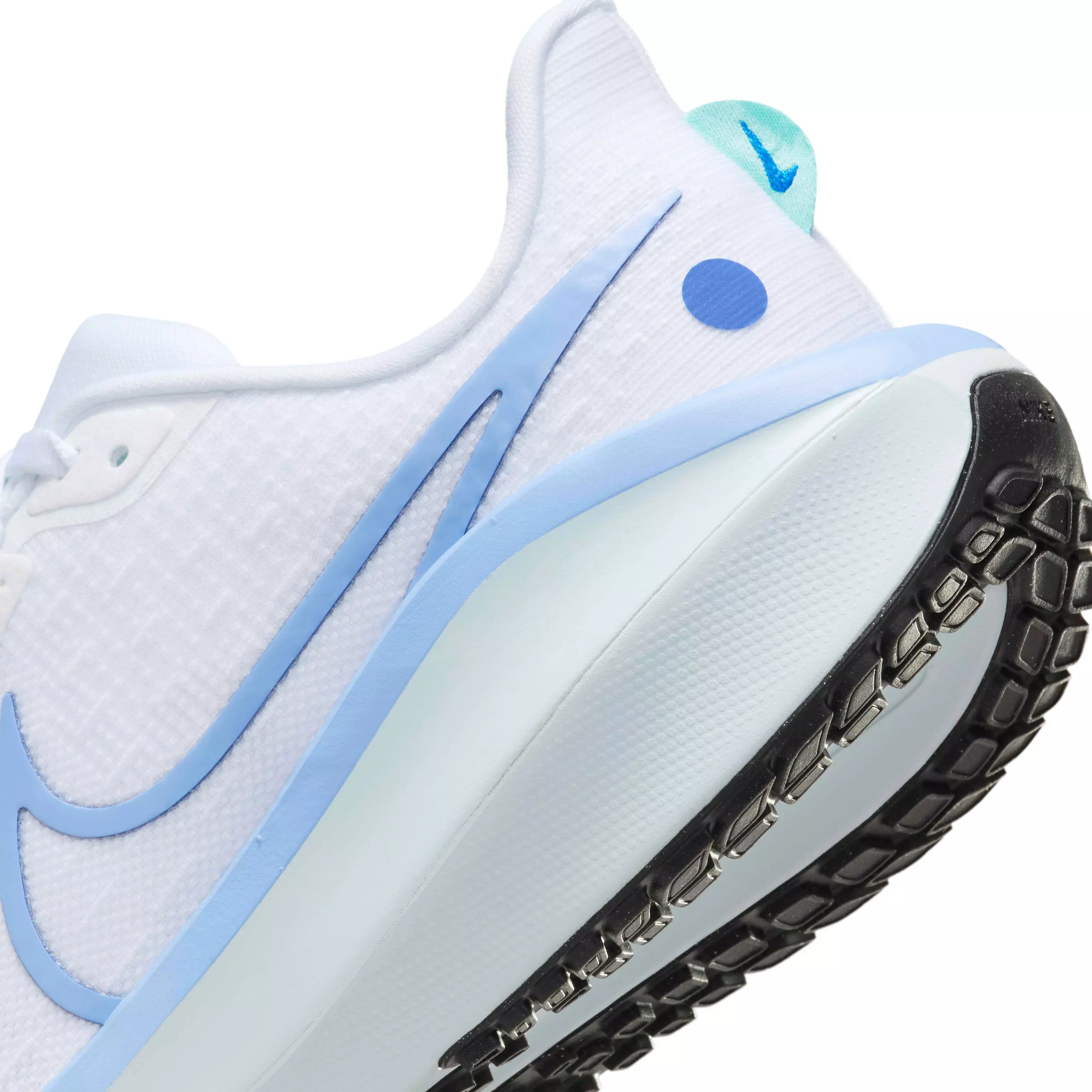 Nike Vomero 17 "White/Glacier Blue/Green Frost/Royal Pulse" Women's Running Shoe - WHITE/BLUE/GREEN/ROYAL