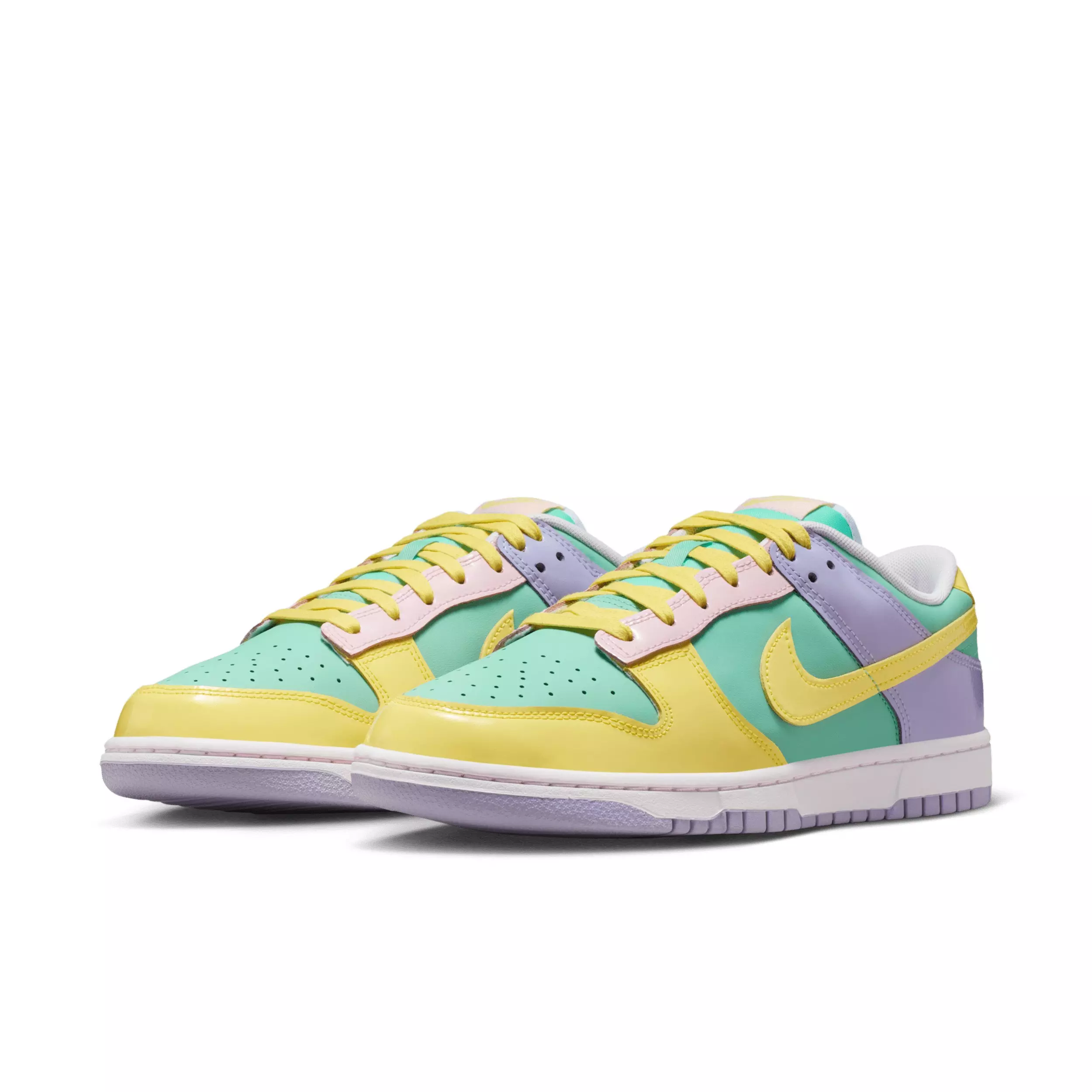 Nike Dunk Low Retro "Emerald Rise/Hydrangeas/White/Yellow Pulse" Men's Shoe - EMERALD/HYDRANGEAS/WHITE/YELLOW