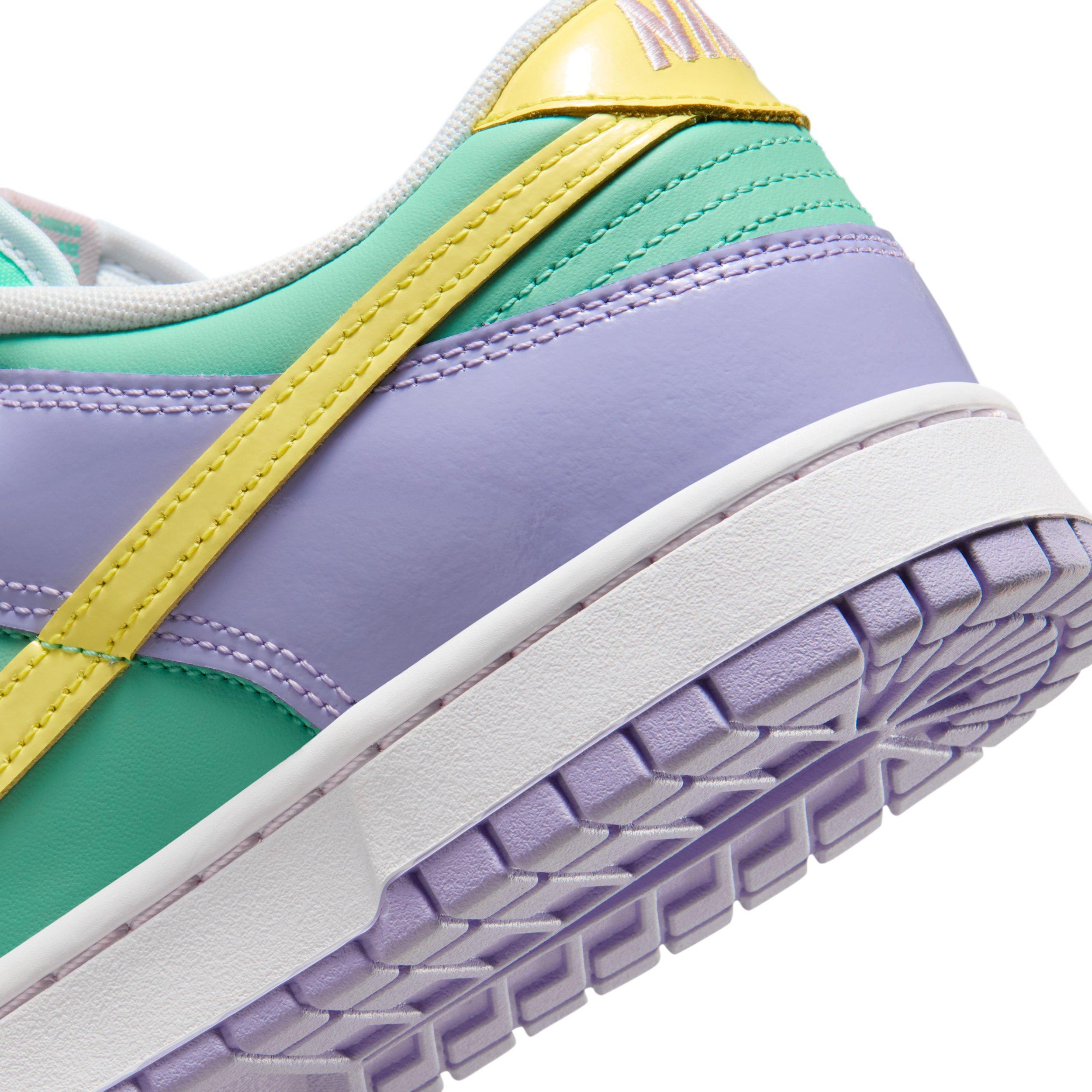 Nike Dunk Low Retro "Emerald Rise/Hydrangeas/White/Yellow Pulse" Men's Shoe - EMERALD/HYDRANGEAS/WHITE/YELLOW Thumbnail View 8