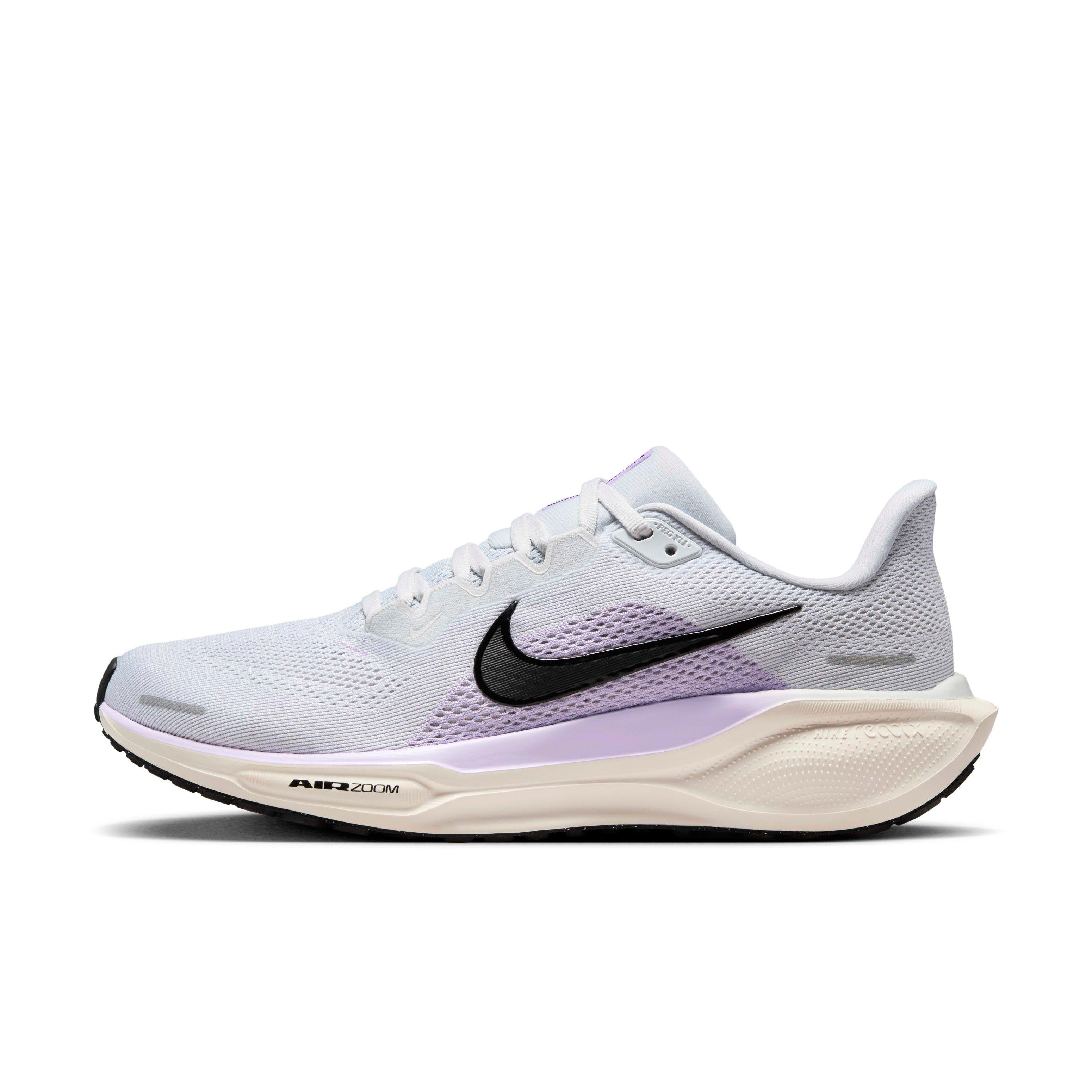 Nike Pegasus 41 "Pure Platinum/Lilac Bloom/Platinum Tint/Black" Women's Running Shoe - PLATINUM/LILAC/PLATINUM/BLACK Thumbnail View 2