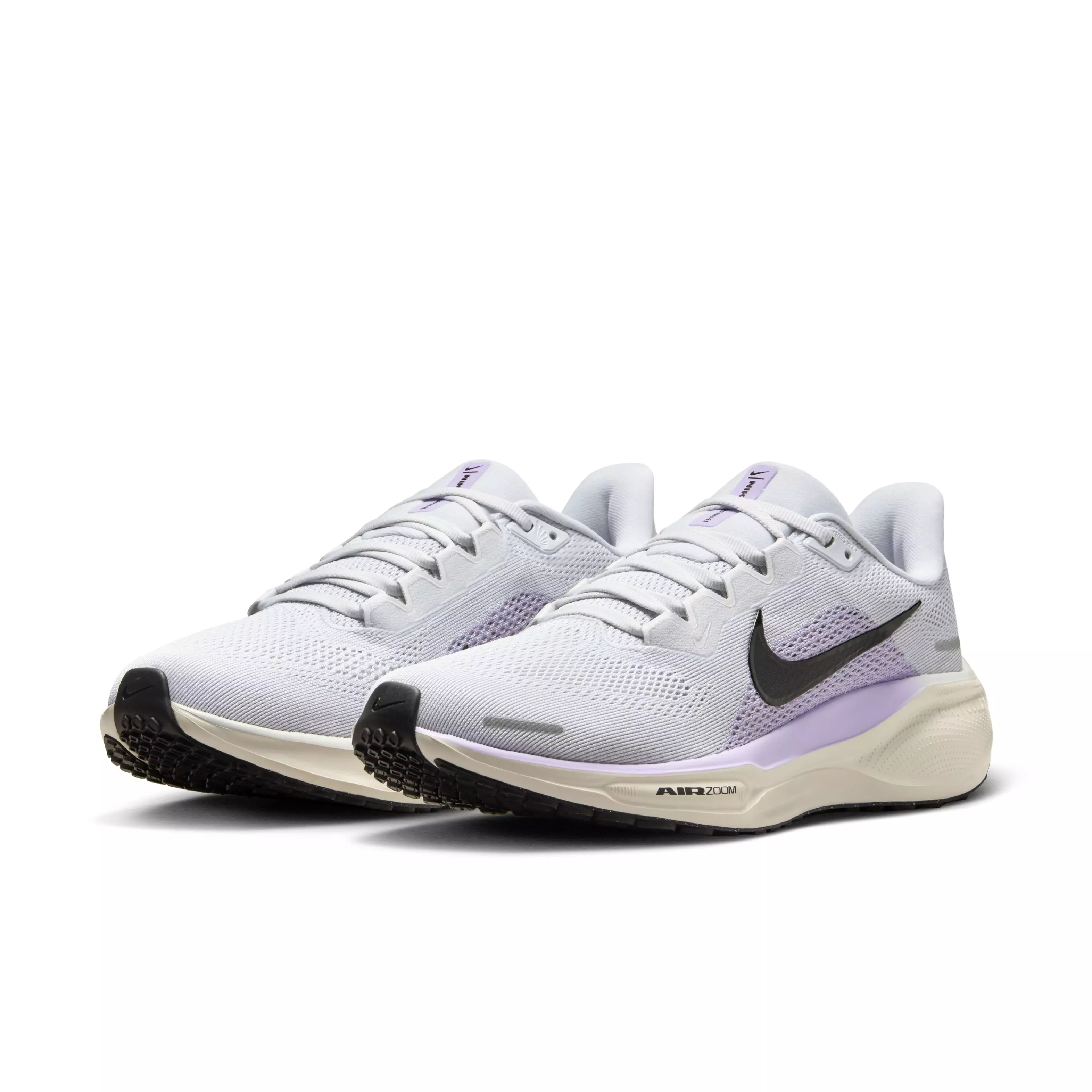 Nike Pegasus 41 "Pure Platinum/Lilac Bloom/Platinum Tint/Black" Women's Running Shoe - PLATINUM/LILAC/PLATINUM/BLACK