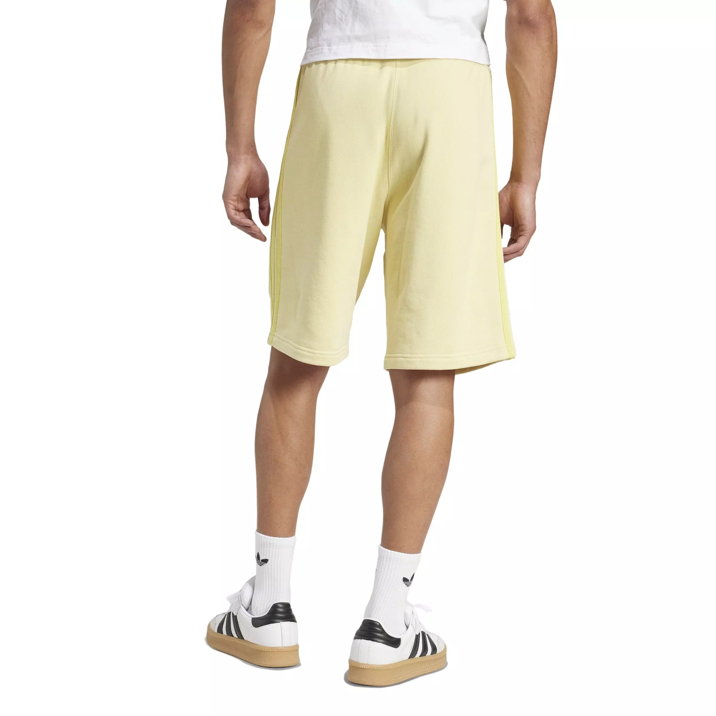 adidas Originals Men's Adicolor 3-Stripes Shorts - Yellow - YELLOW