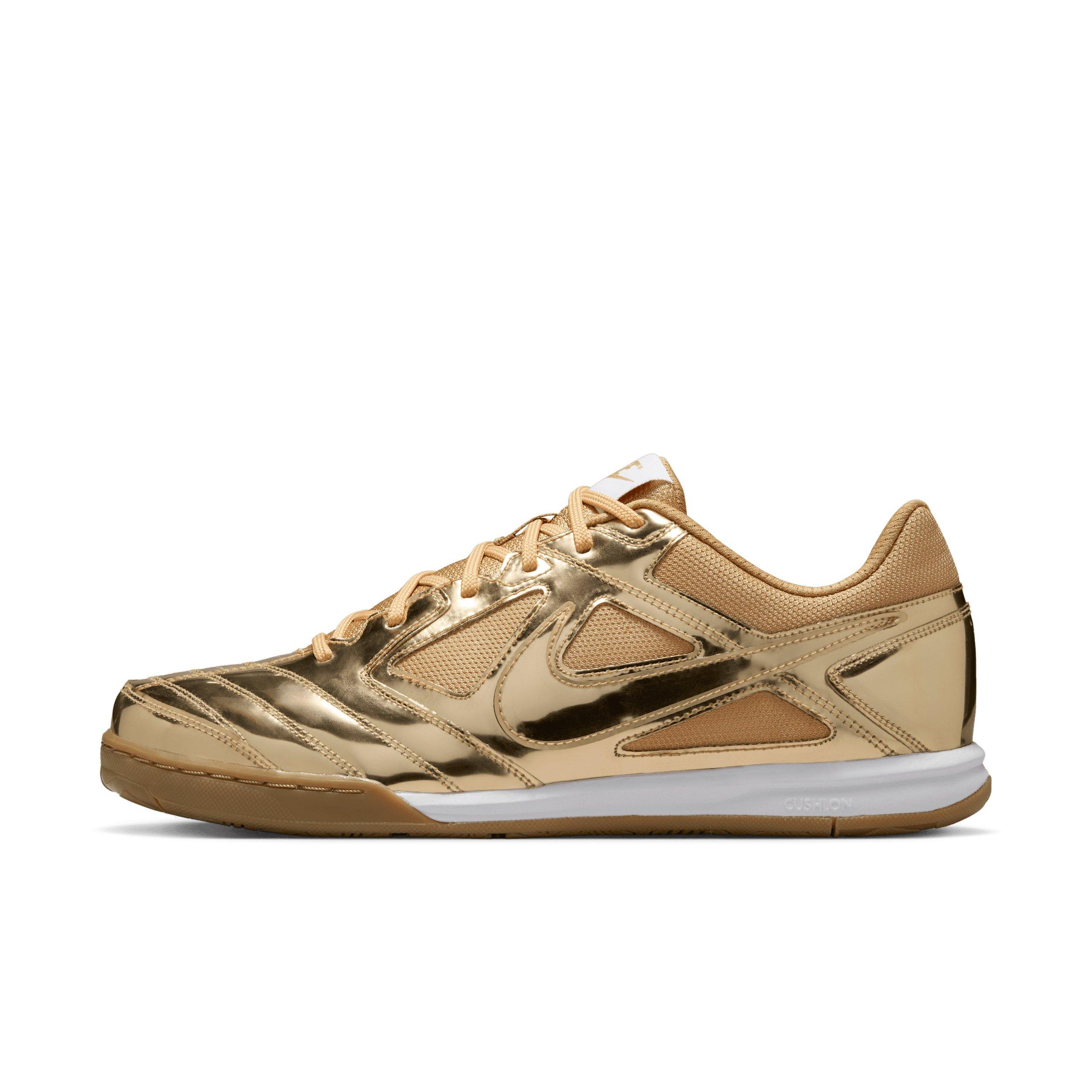 Nike Gato LV8 "Metallic Gold/White/Gum Light Brown/Metallic Gold" Men's Shoe - GOLD/WHITE/LT BROWN/GOLD Thumbnail View 2