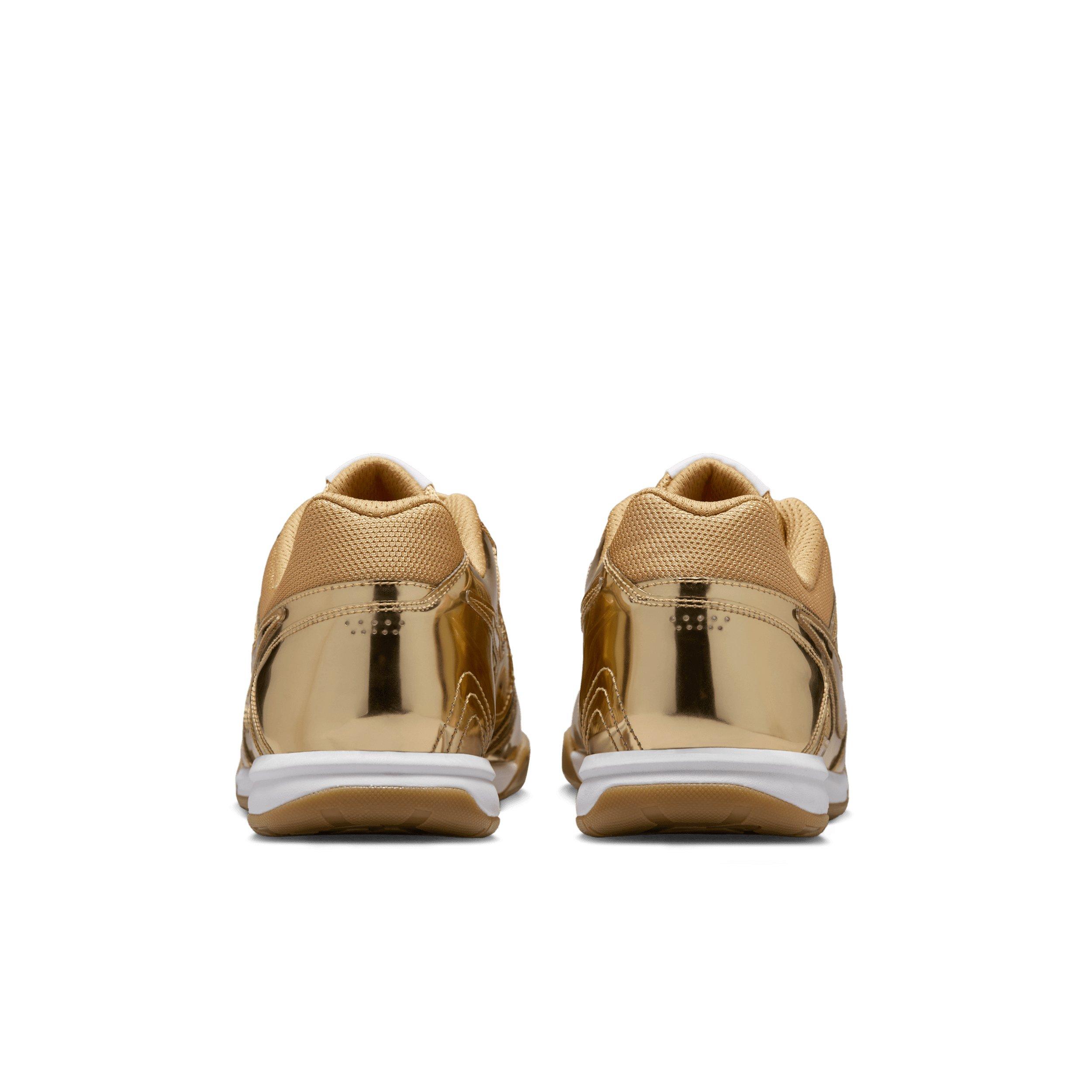 Nike Gato LV8 "Metallic Gold/White/Gum Light Brown/Metallic Gold" Men's Shoe - GOLD/WHITE/LT BROWN/GOLD Thumbnail View 5