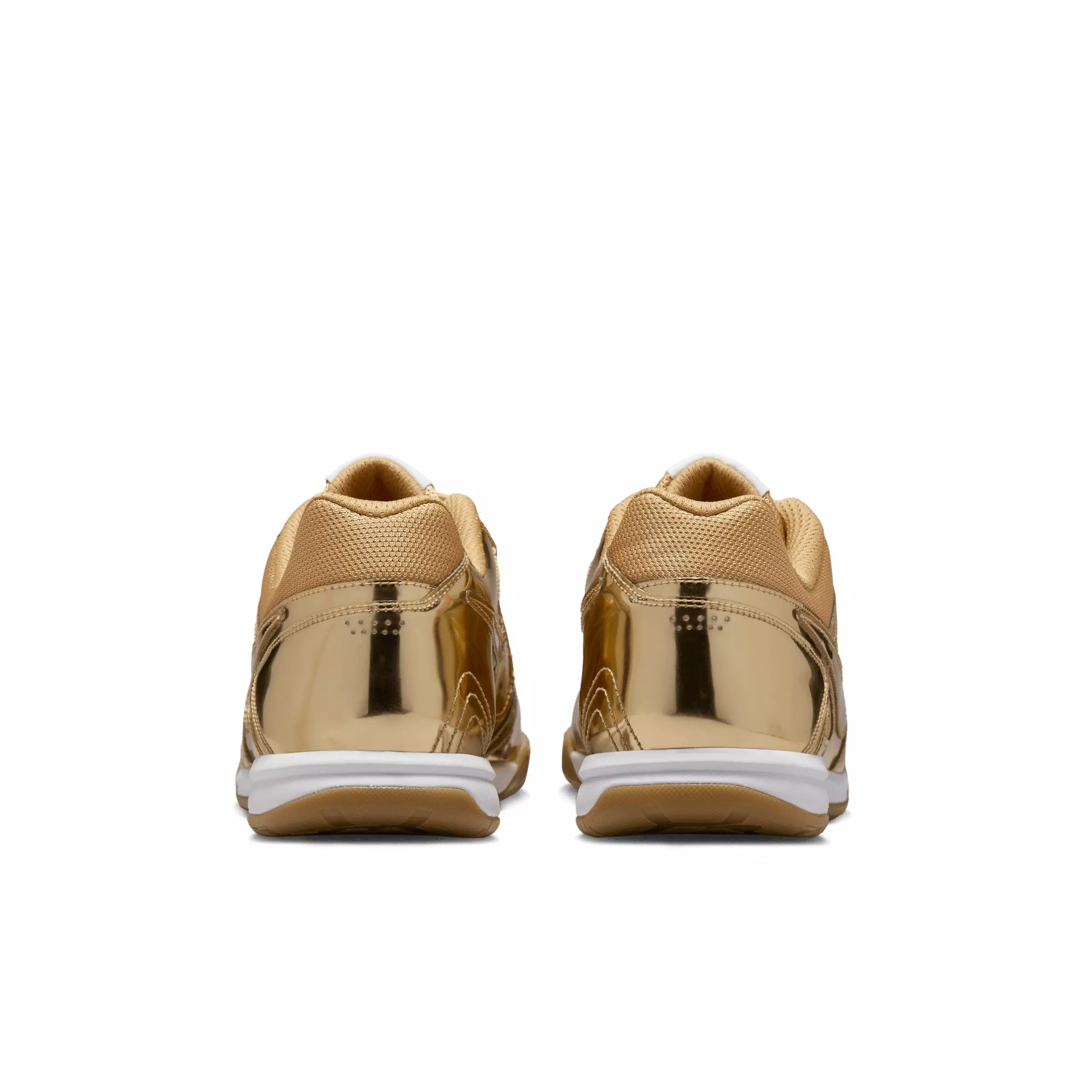 Nike Gato LV8 "Metallic Gold/White/Gum Light Brown/Metallic Gold" Men's Shoe - GOLD/WHITE/LT BROWN/GOLD