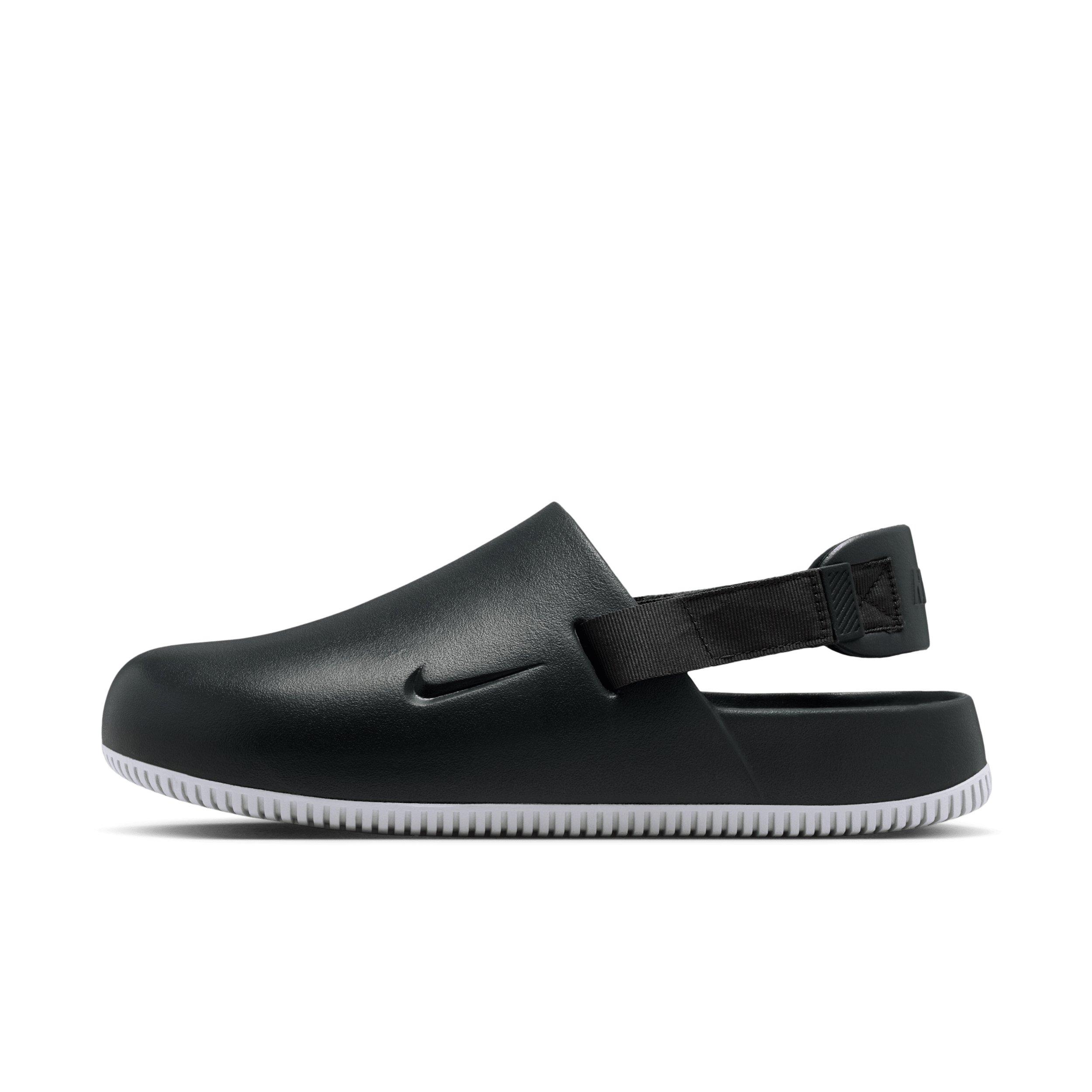 Nike Calm Men's Casual Slip On Mule Shoes - Dark Grey