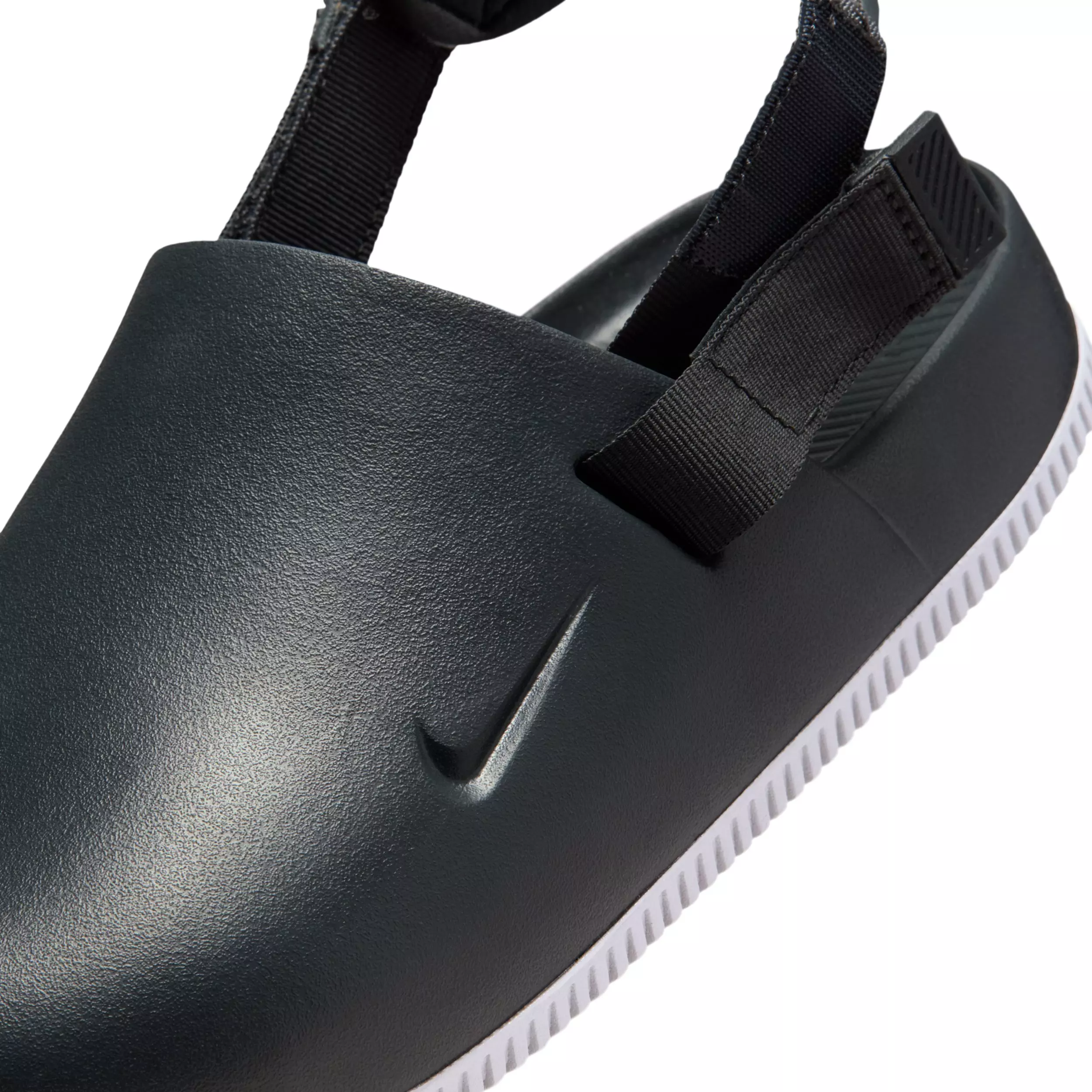 Nike Calm "Dark Smoke Grey/Light Smoke Grey/Dark Smoke Grey" Men's Mule - DK GREY/LT GREY/DK GREY