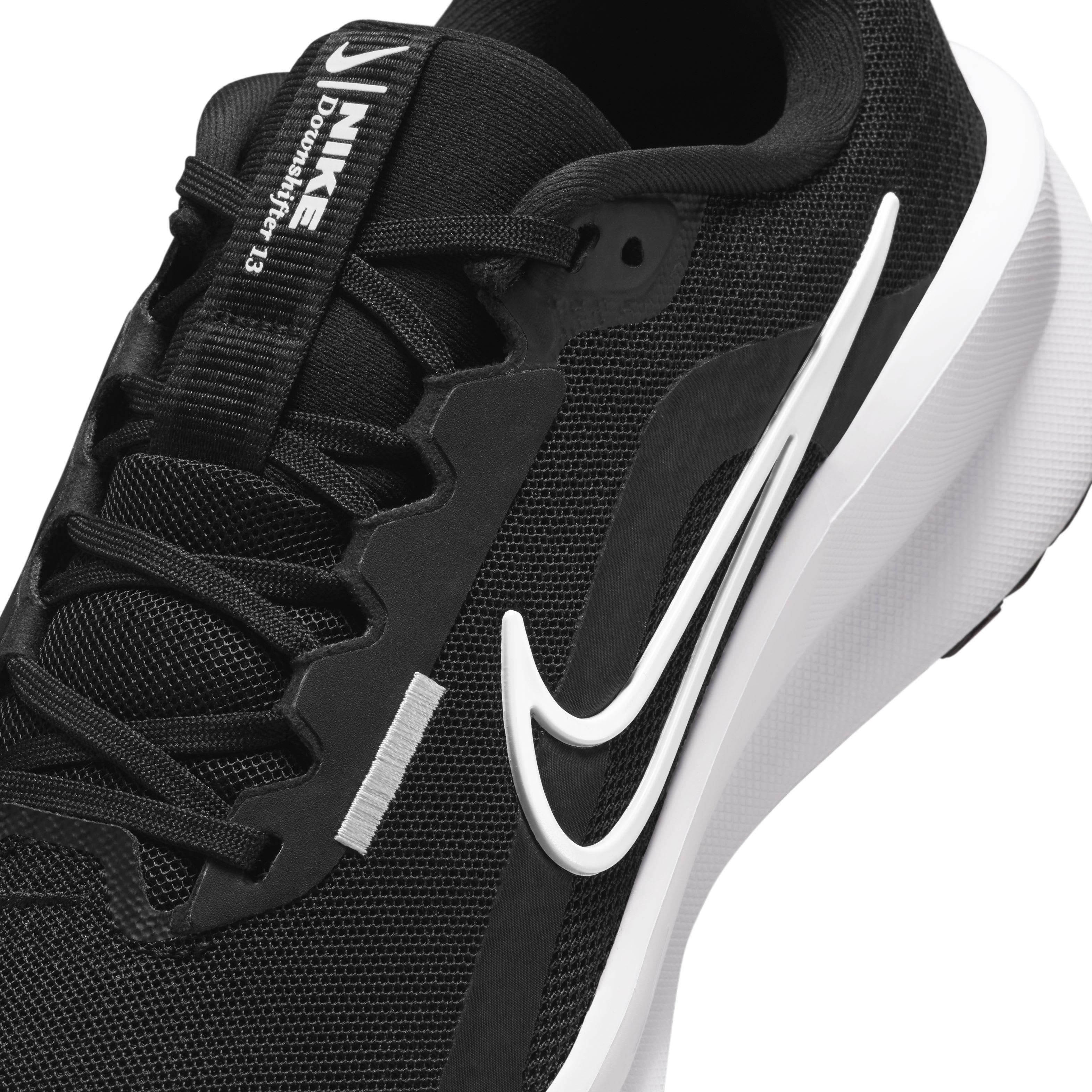 Nike Downshifter 13 "Black/Dark Smoke Grey/White" Women's Running Shoe - BLACK/DK GREY/WHITE Thumbnail View 7