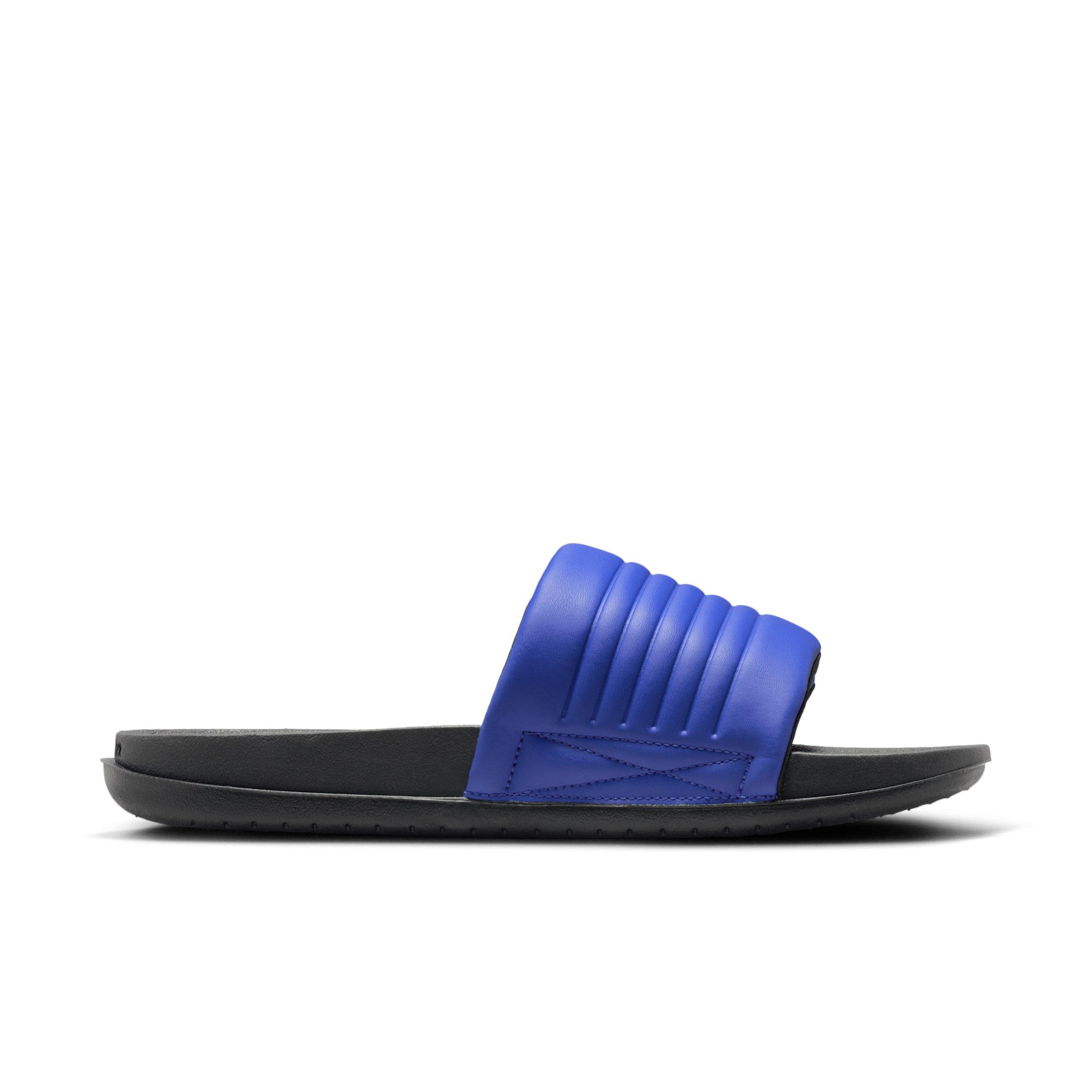 Nike Offcourt Adjust "Lapis/Dark Smoke Grey/Coconut Milk" Men's Slide - LAPIS/DK GREY/MILK Thumbnail View 1