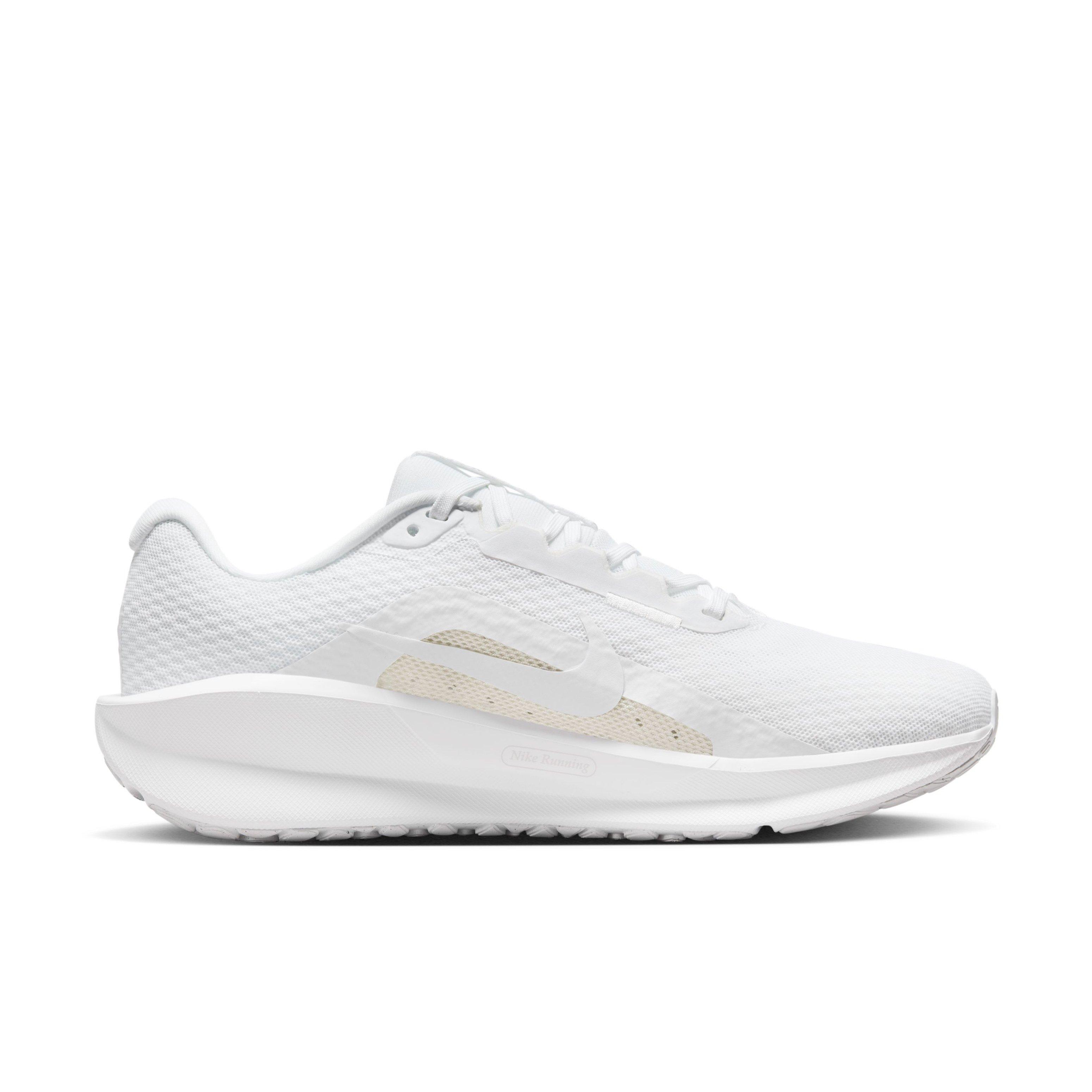 Nike Downshifter 13 "White/Platinum Tint/White" Women's Running Shoe - WHITE/PLATINUM/WHITE Thumbnail View 1