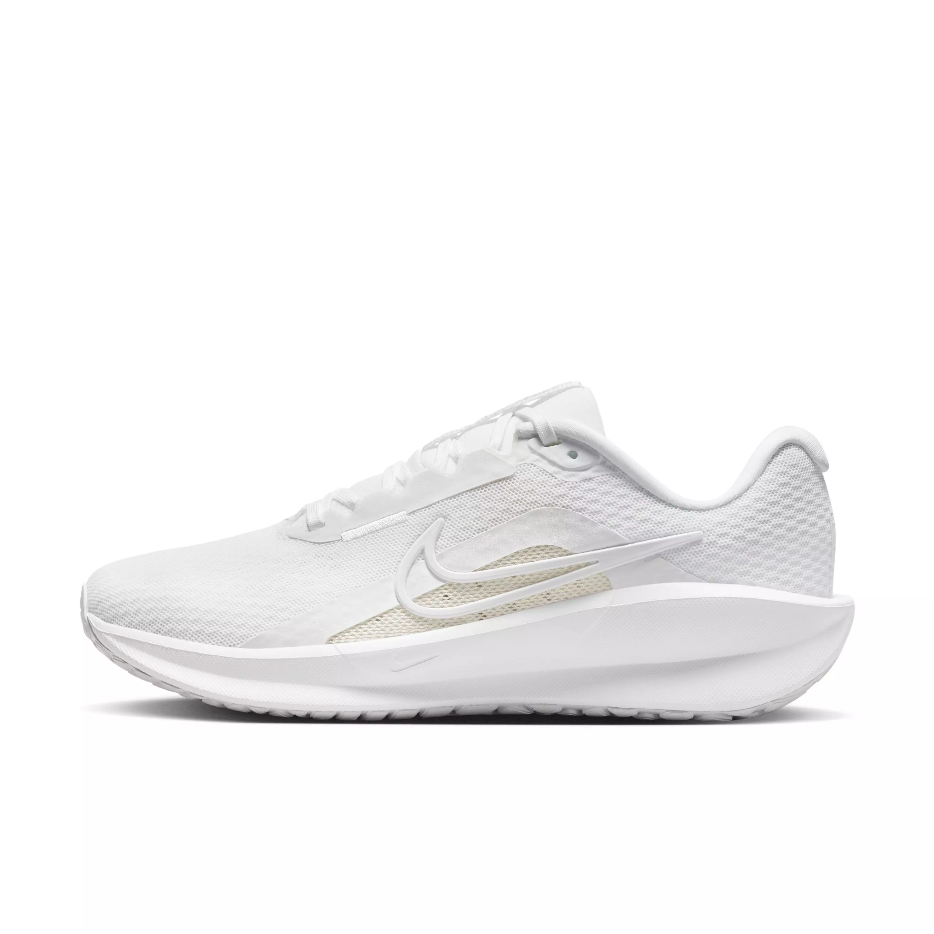 Nike Downshifter 13 "White/Platinum Tint/White" Women's Running Shoe - WHITE/PLATINUM/WHITE