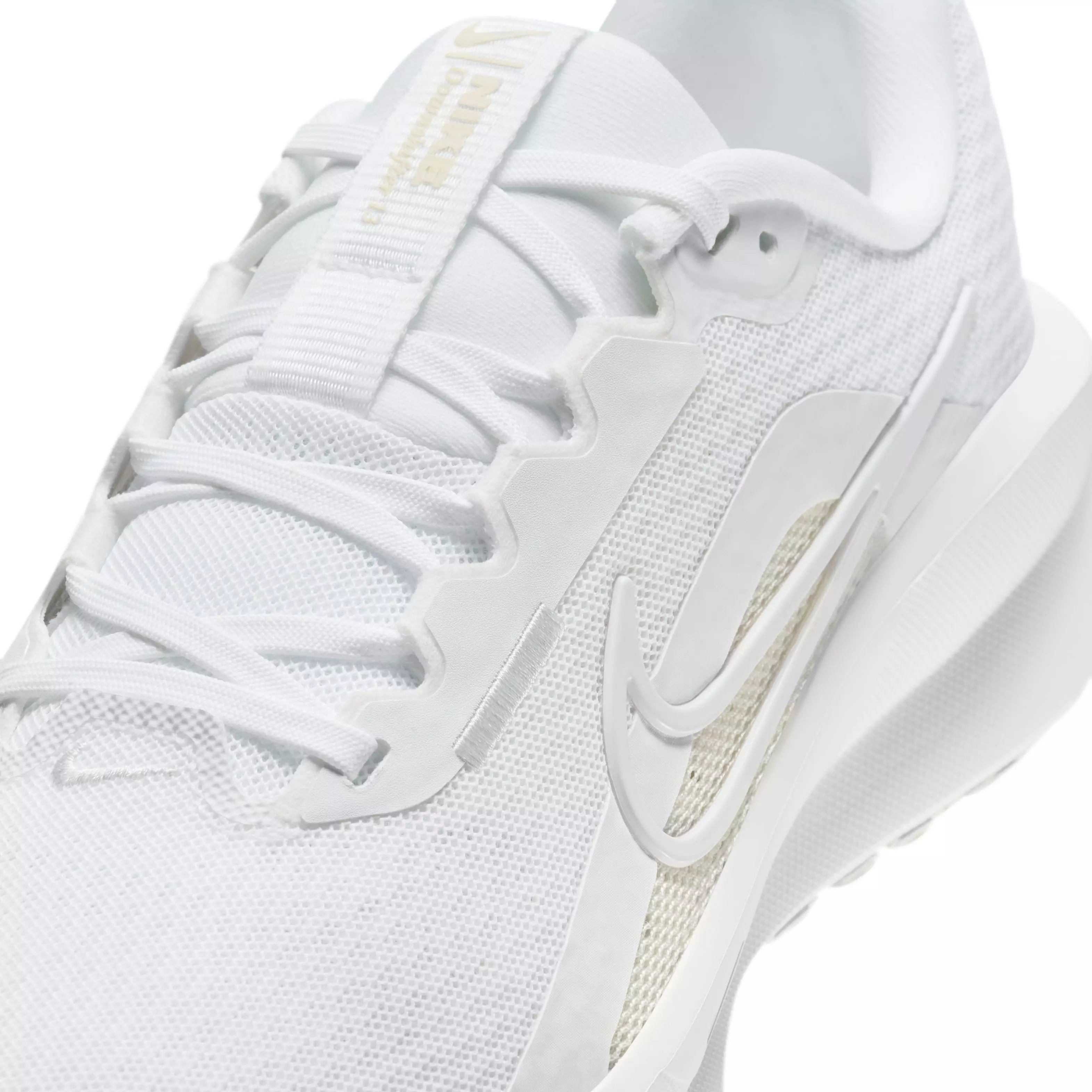 Nike Downshifter 13 "White/Platinum Tint/White" Women's Running Shoe - WHITE/PLATINUM/WHITE