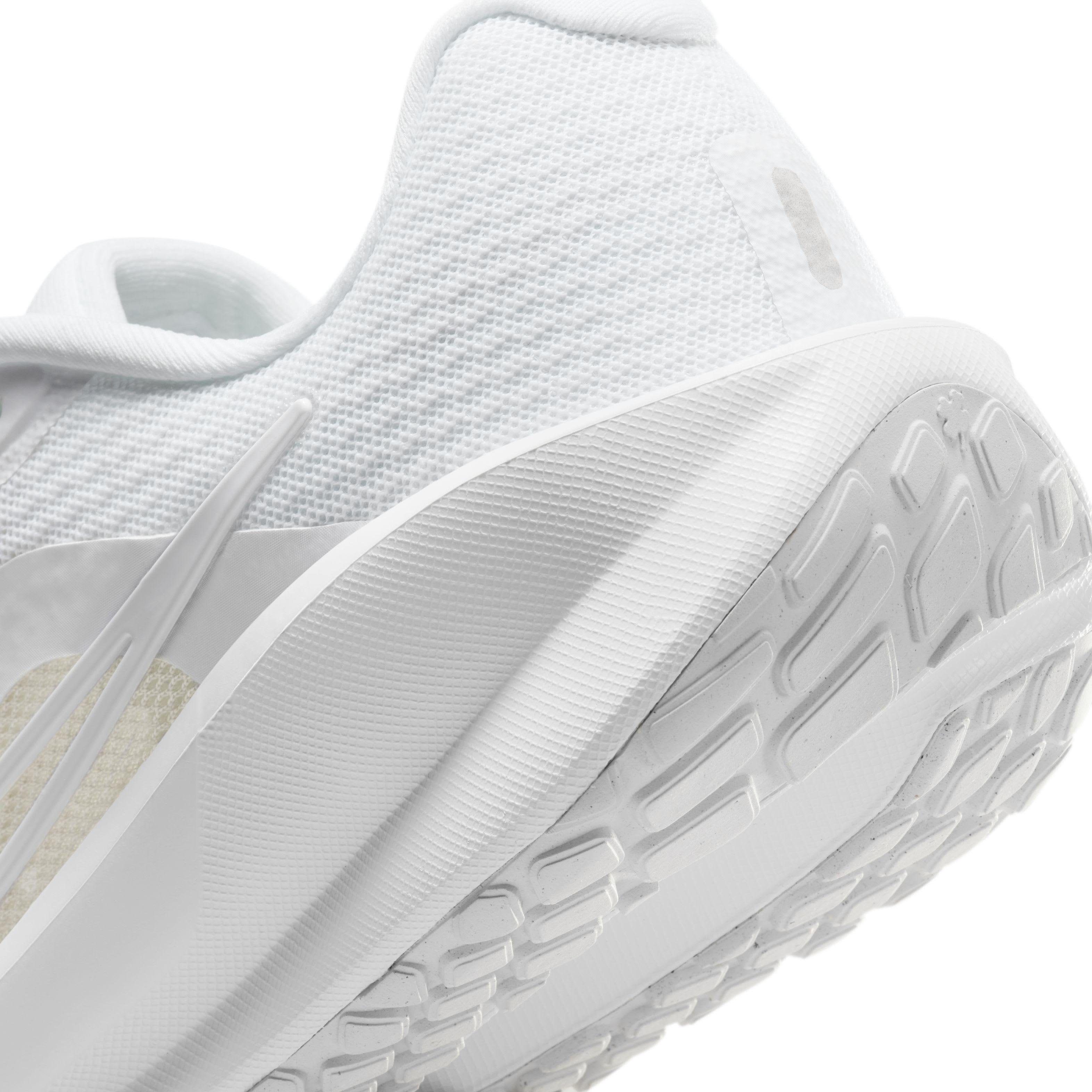 Nike Downshifter 13 "White/Platinum Tint/White" Women's Running Shoe - WHITE/PLATINUM/WHITE Thumbnail View 8