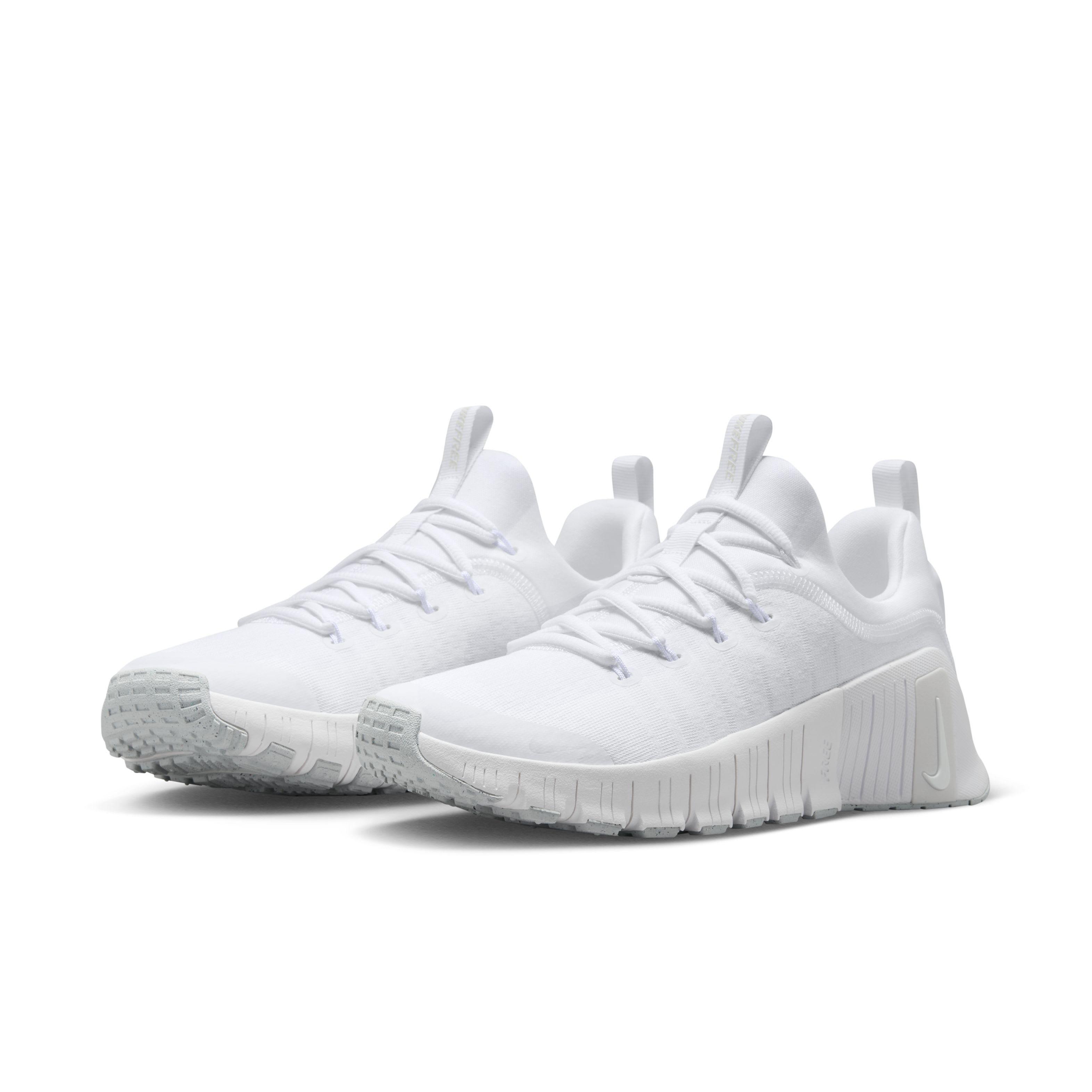 Nike Free Metcon 6 "White/Platinum Tint" Women's Training Shoe - WHITE/PLATINUM Thumbnail View 3