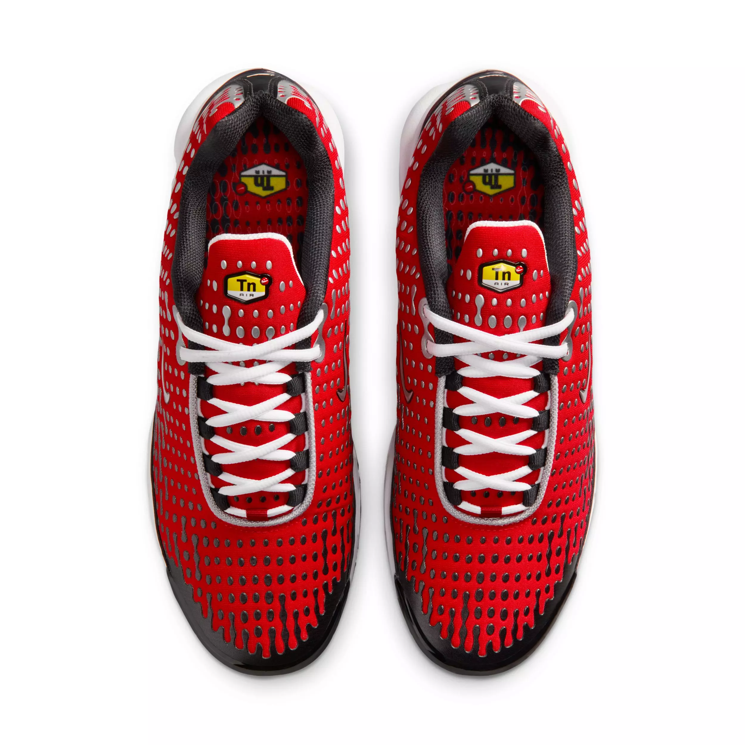 Nike Air Max Plus VII "University Red/Black/White/Metallic Silver" Men's Shoe - RED/BLACK/WHITE/SILVER