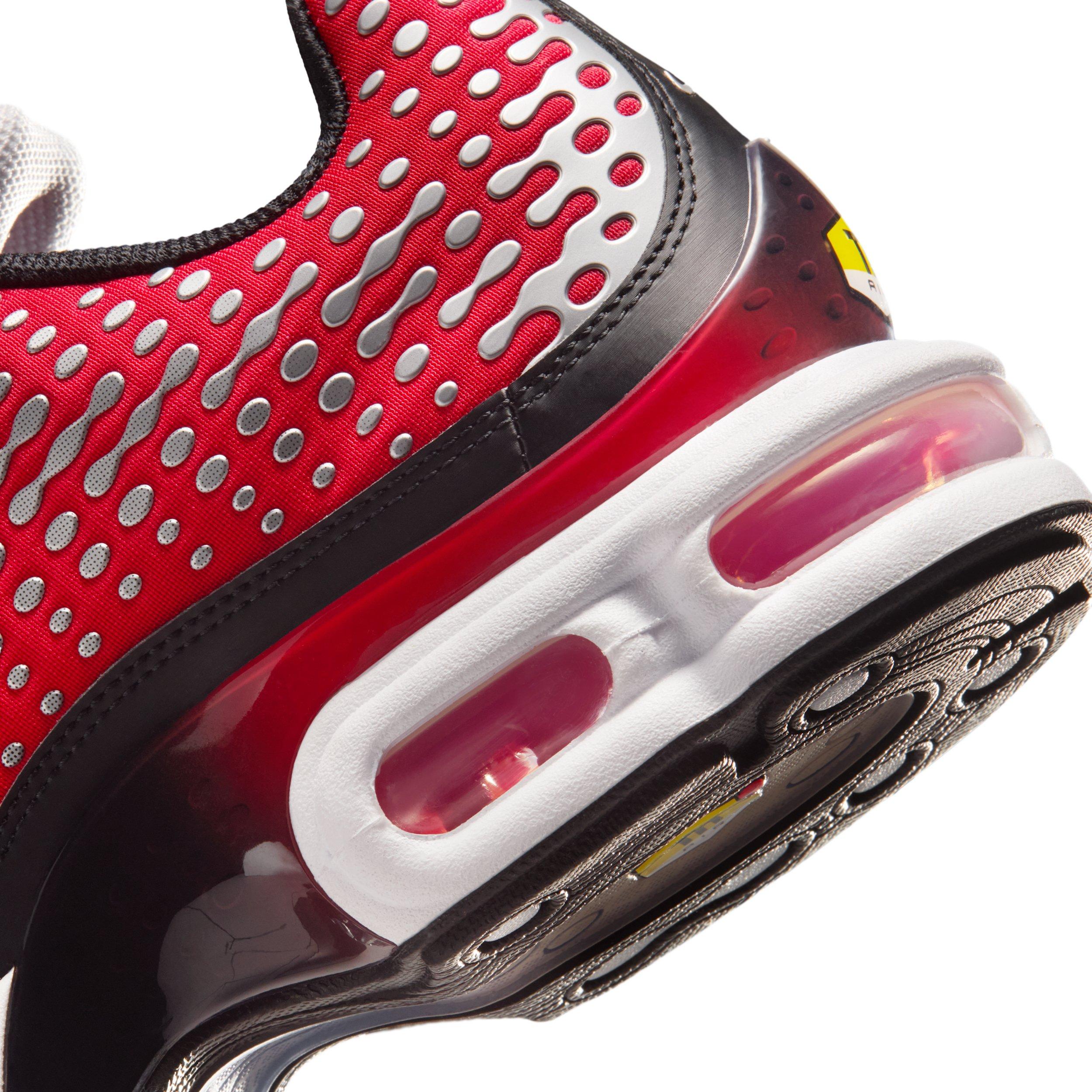 Nike Men\'s Red Sneakers with Silver Accents Nike Men main image 4