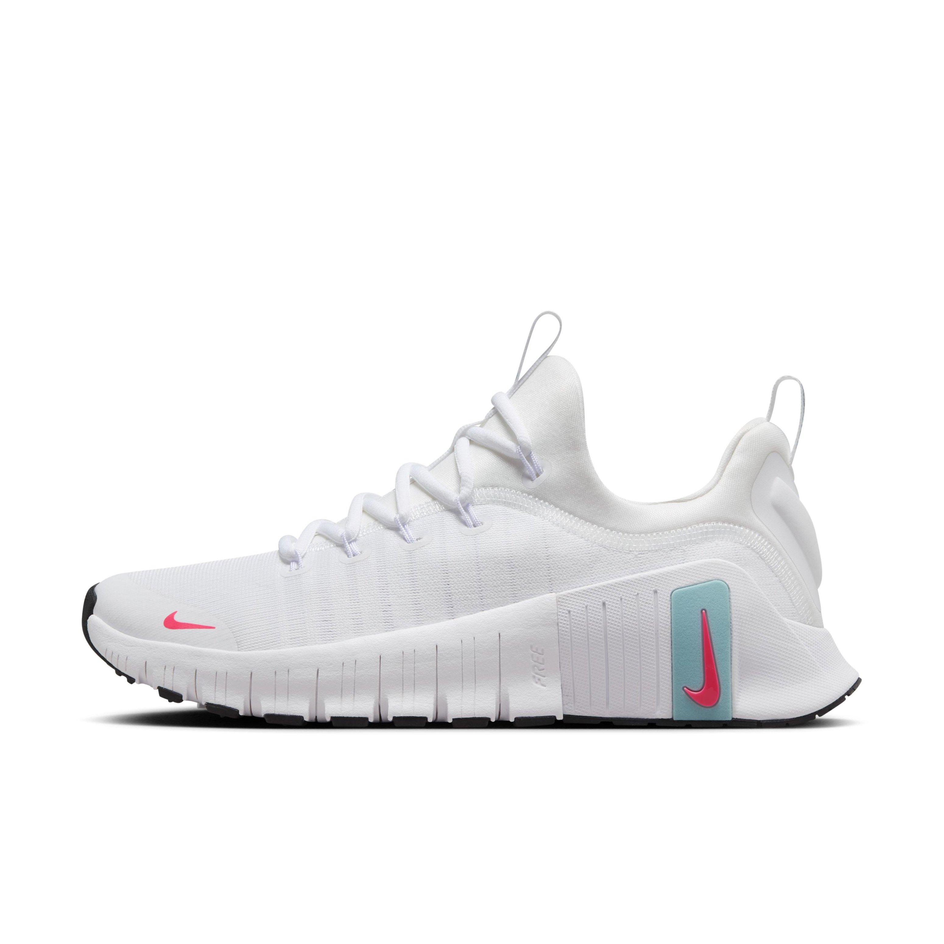 Nike Free Metcon 6 "White/Denim Turquoise/Black/Hot Punch" Women's Training Shoe - WHITE/TURQUOISE/BLACK/PUNCH Thumbnail View 2