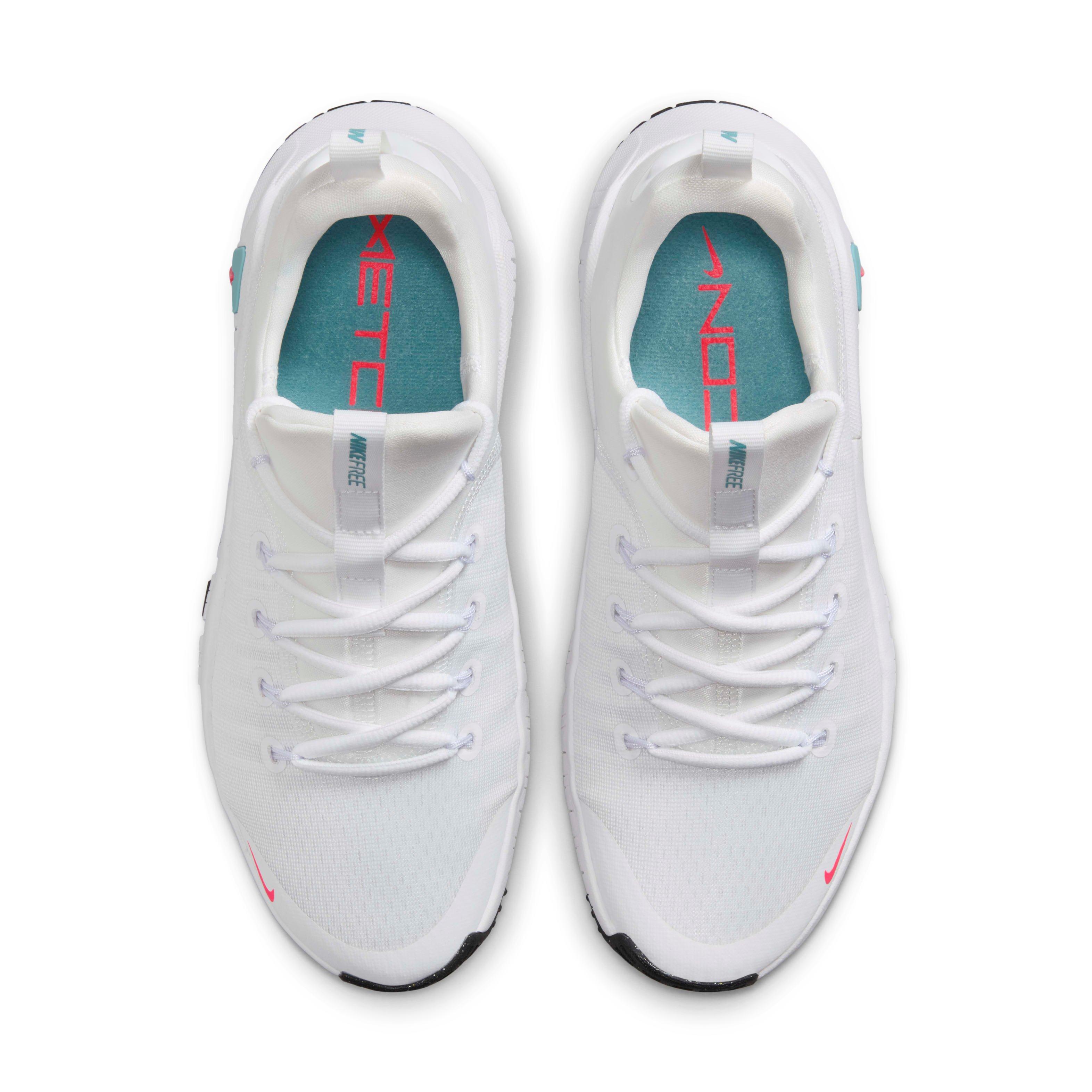 Nike Free Metcon 6 "White/Denim Turquoise/Black/Hot Punch" Women's Training Shoe - WHITE/TURQUOISE/BLACK/PUNCH Thumbnail View 4