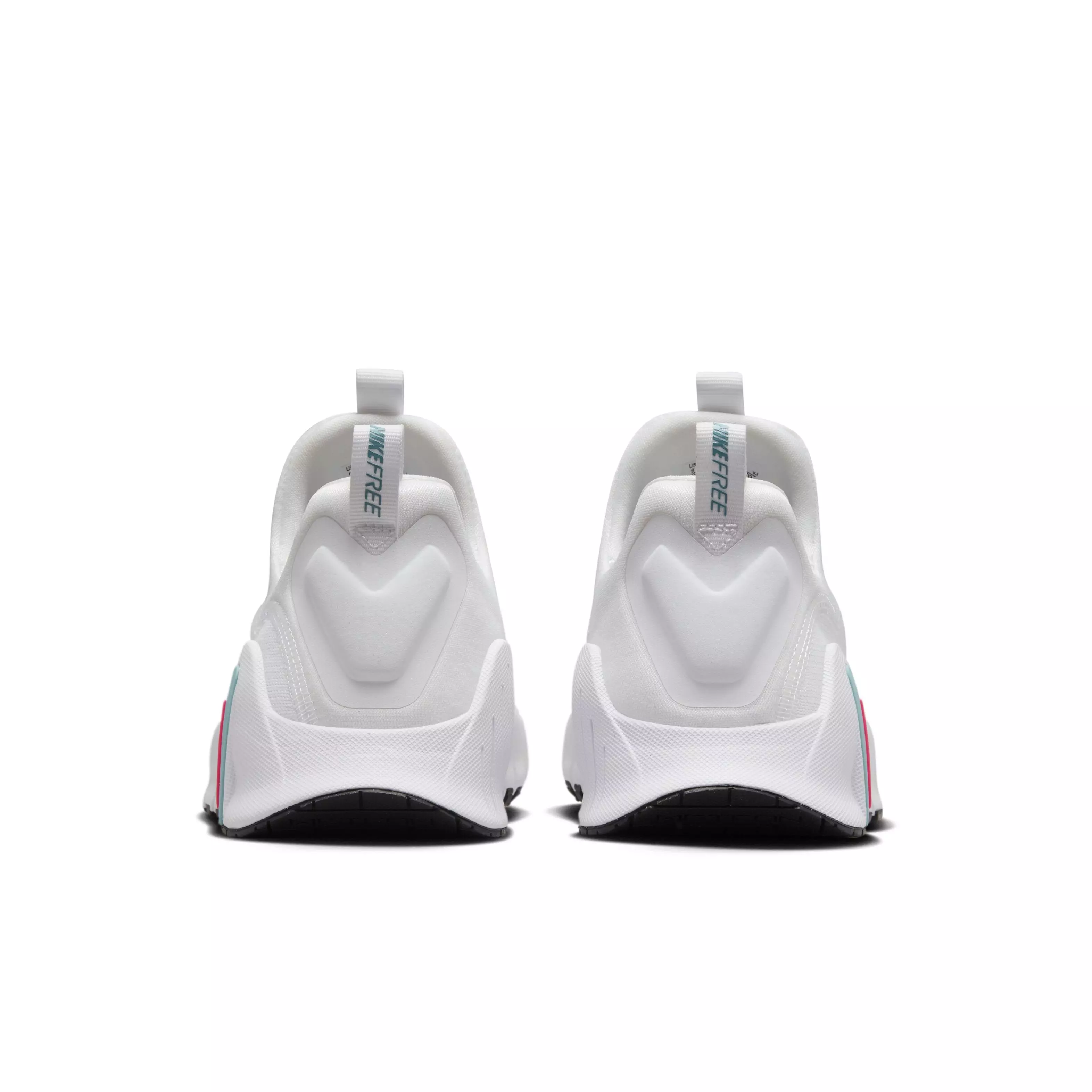 Nike Free Metcon 6 "White/Denim Turquoise/Black/Hot Punch" Women's Training Shoe - WHITE/TURQUOISE/BLACK/PUNCH