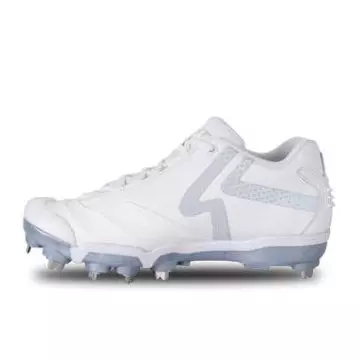 Rip-It Ringor Pro 2 Metal "White" Women's Softball Cleat - WHITE