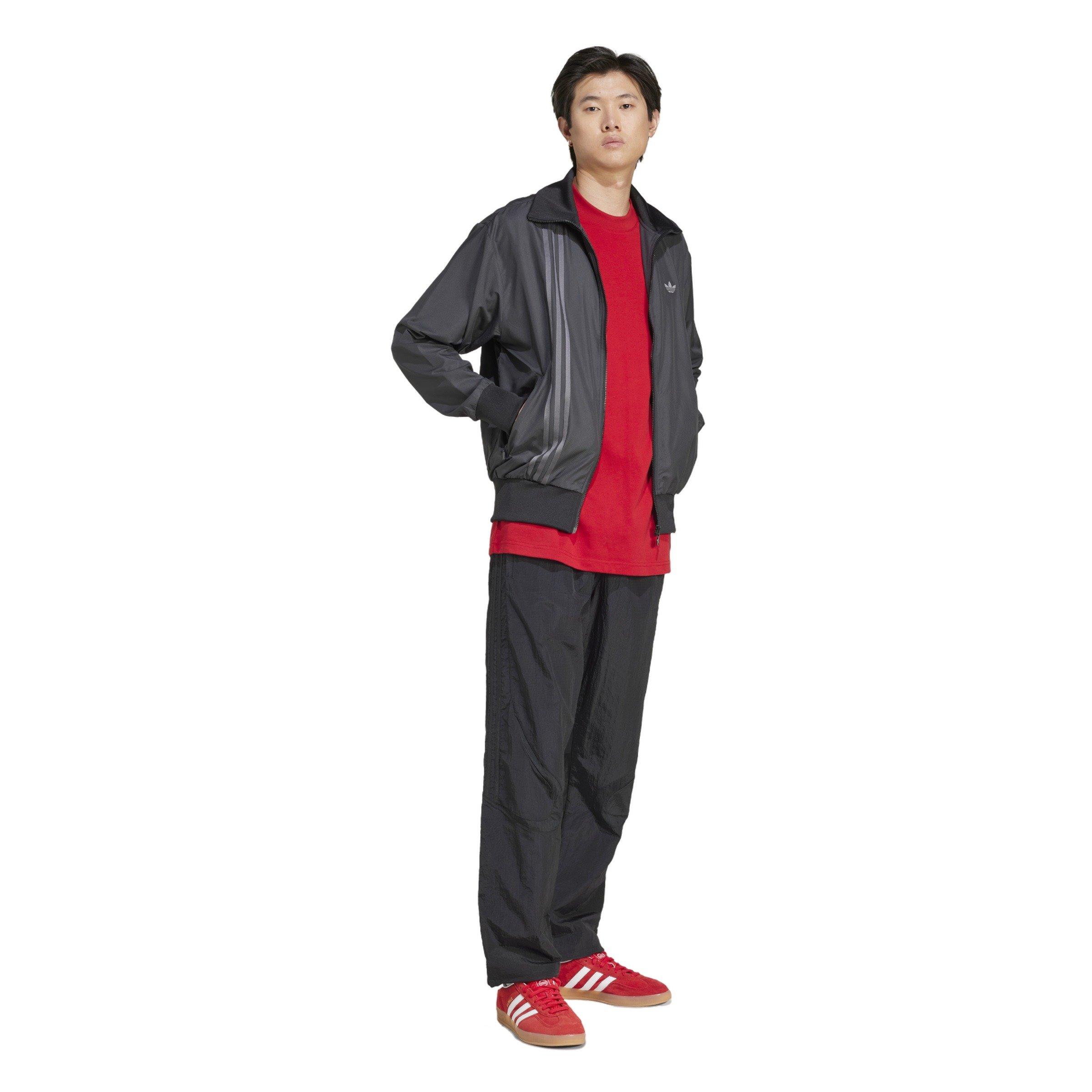 adidas Originals Men's Fashion Firebird Track Jacket -Black - BLACK Thumbnail View 5