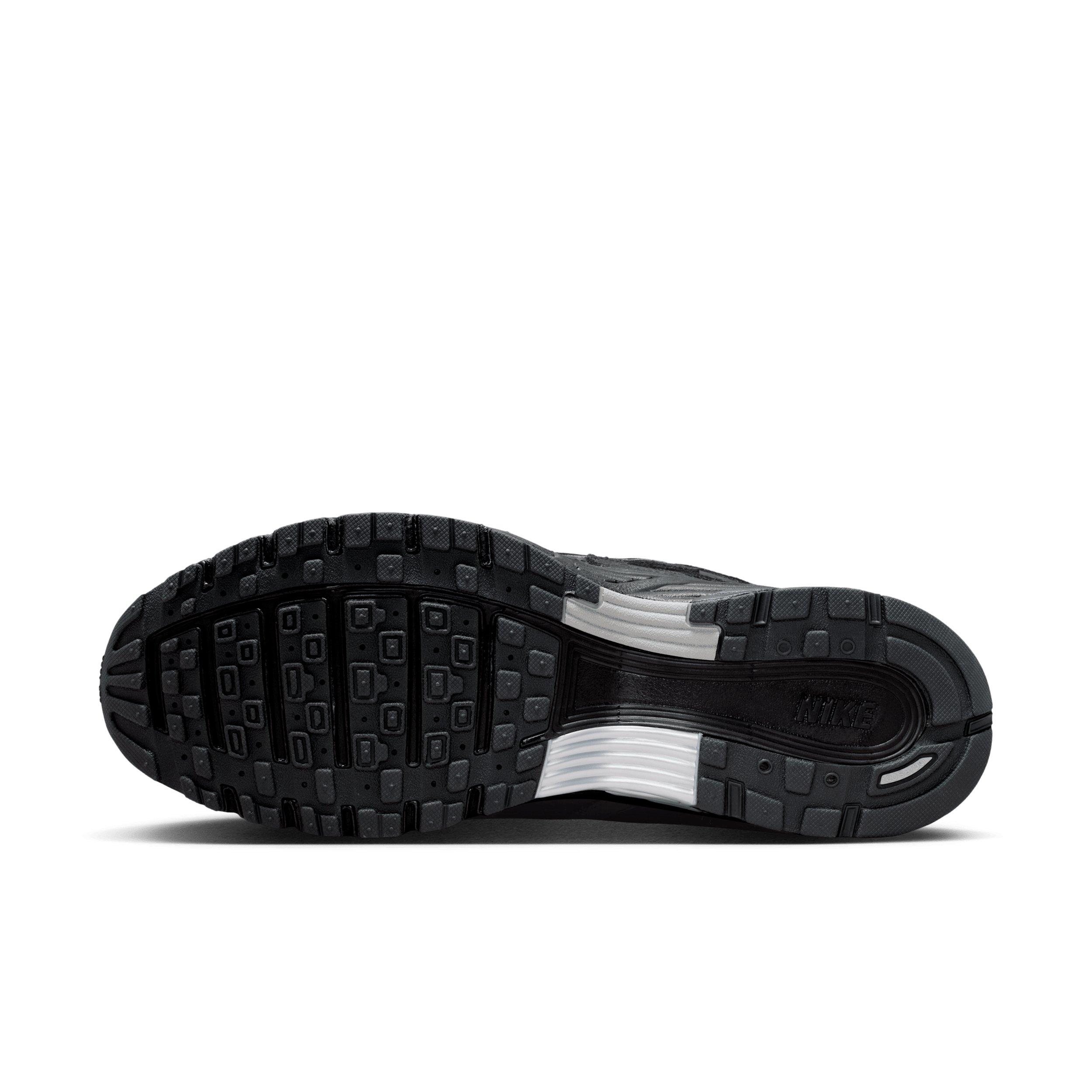 Nike P-6000 Suede "Anthracite/Chrome/Metallic Silver/Black" Men's Shoe - ANTHRACITE/CHROME/SILVER/BLACK Thumbnail View 6