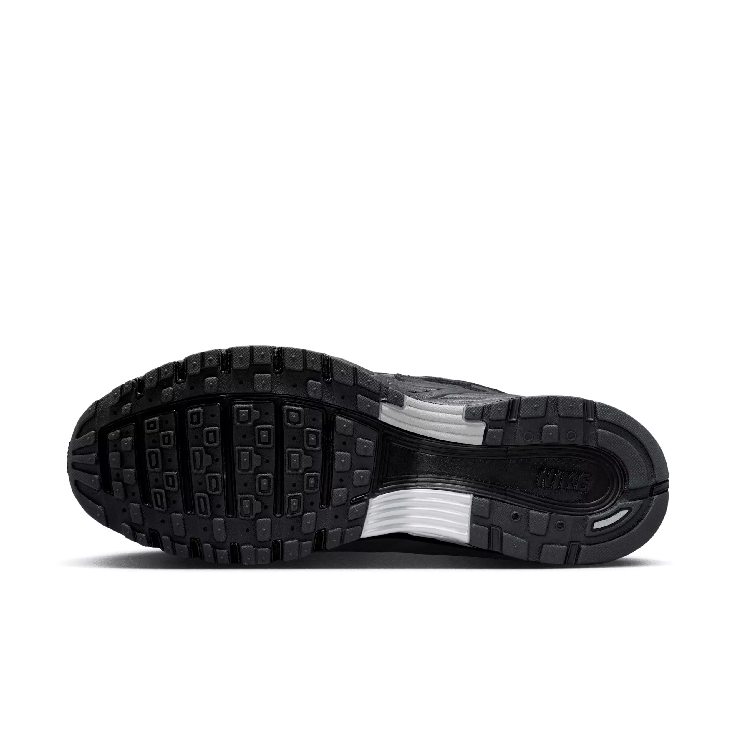 Nike P-6000 Suede "Anthracite/Chrome/Metallic Silver/Black" Men's Shoe - ANTHRACITE/CHROME/SILVER/BLACK