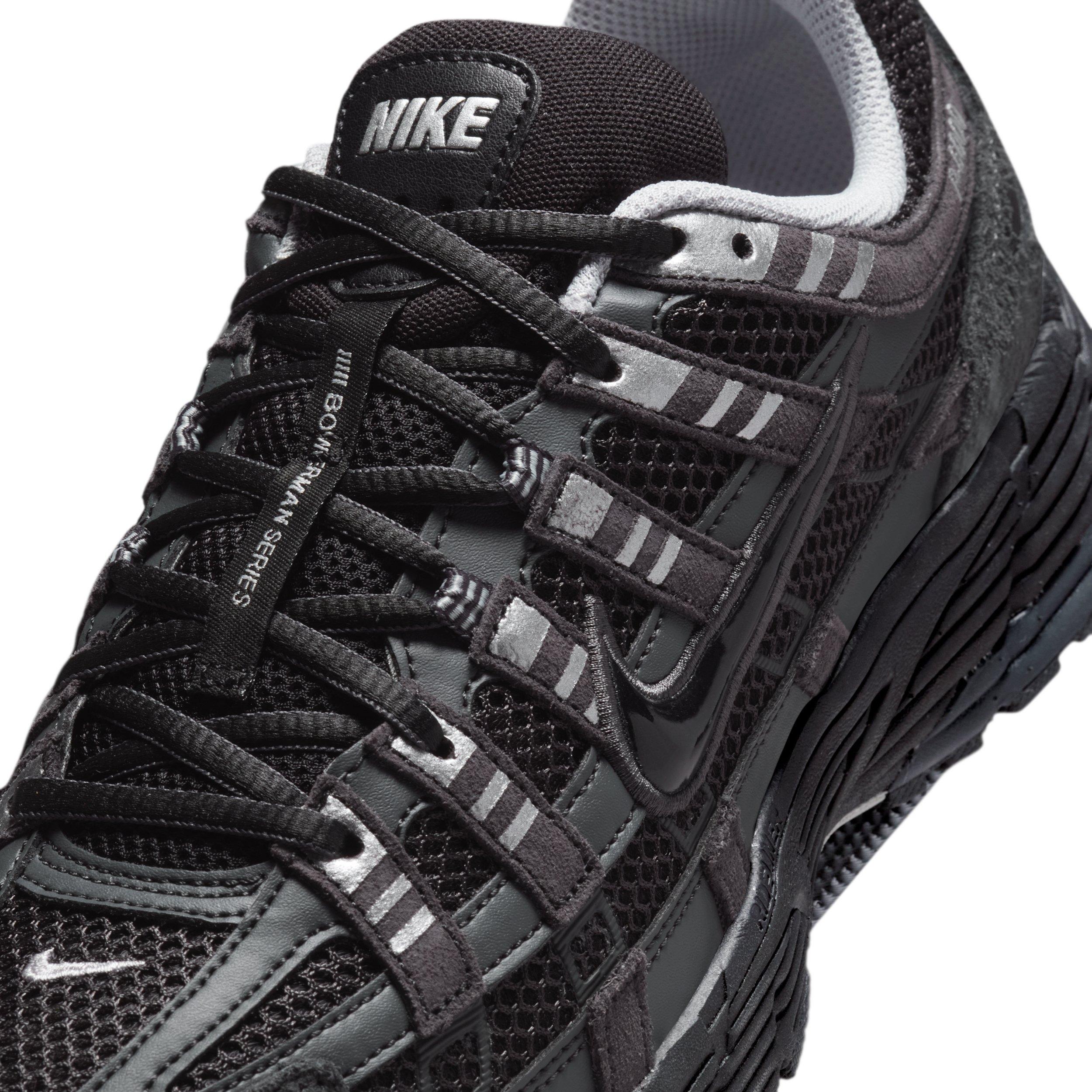 Nike P-6000 Suede "Anthracite/Chrome/Metallic Silver/Black" Men's Shoe - ANTHRACITE/CHROME/SILVER/BLACK Thumbnail View 7