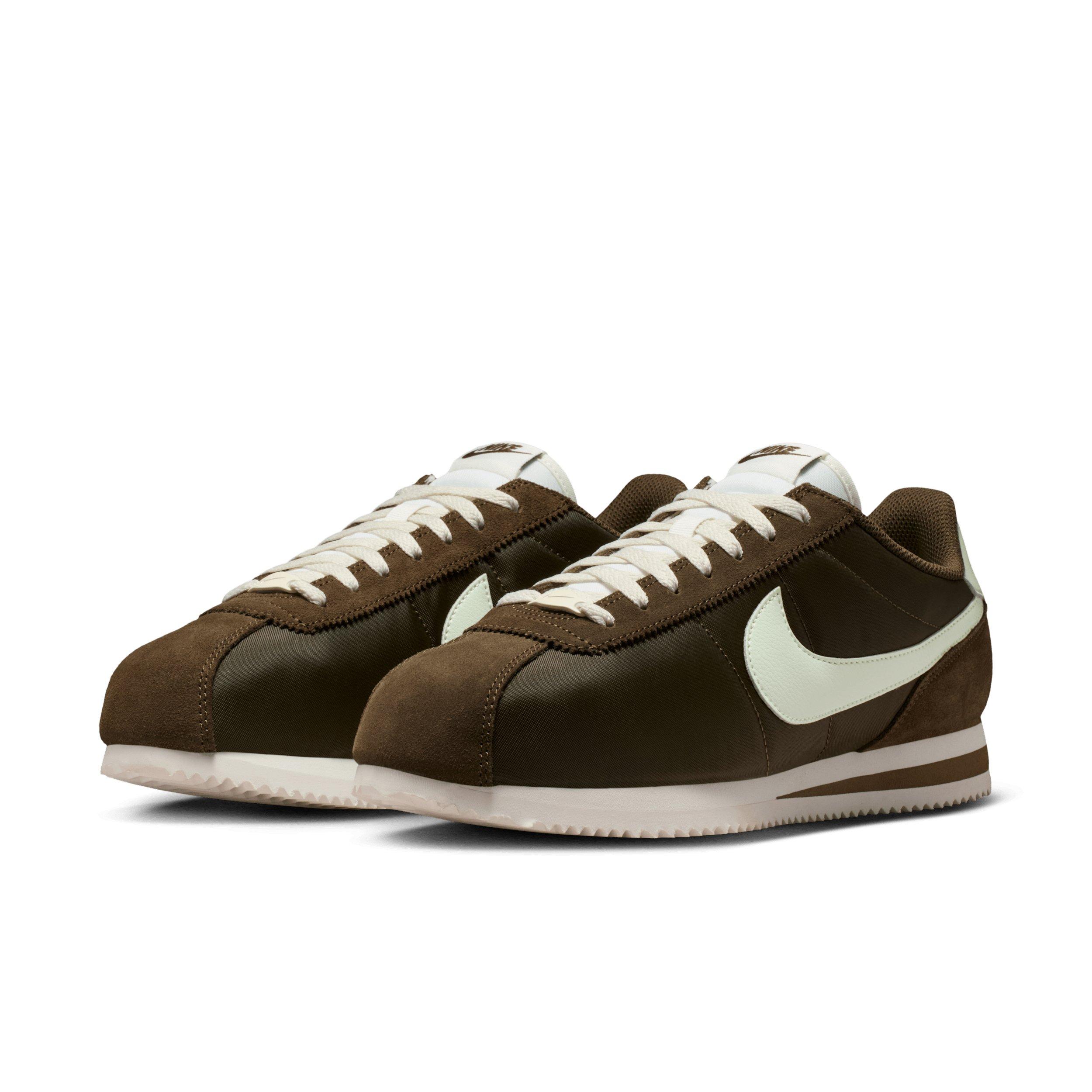 Nike Cortez Textile "Dark Hazel/Sail/Volt Tint" Men's Shoe - DK HAZEL/SAIL/VOLT Thumbnail View 3