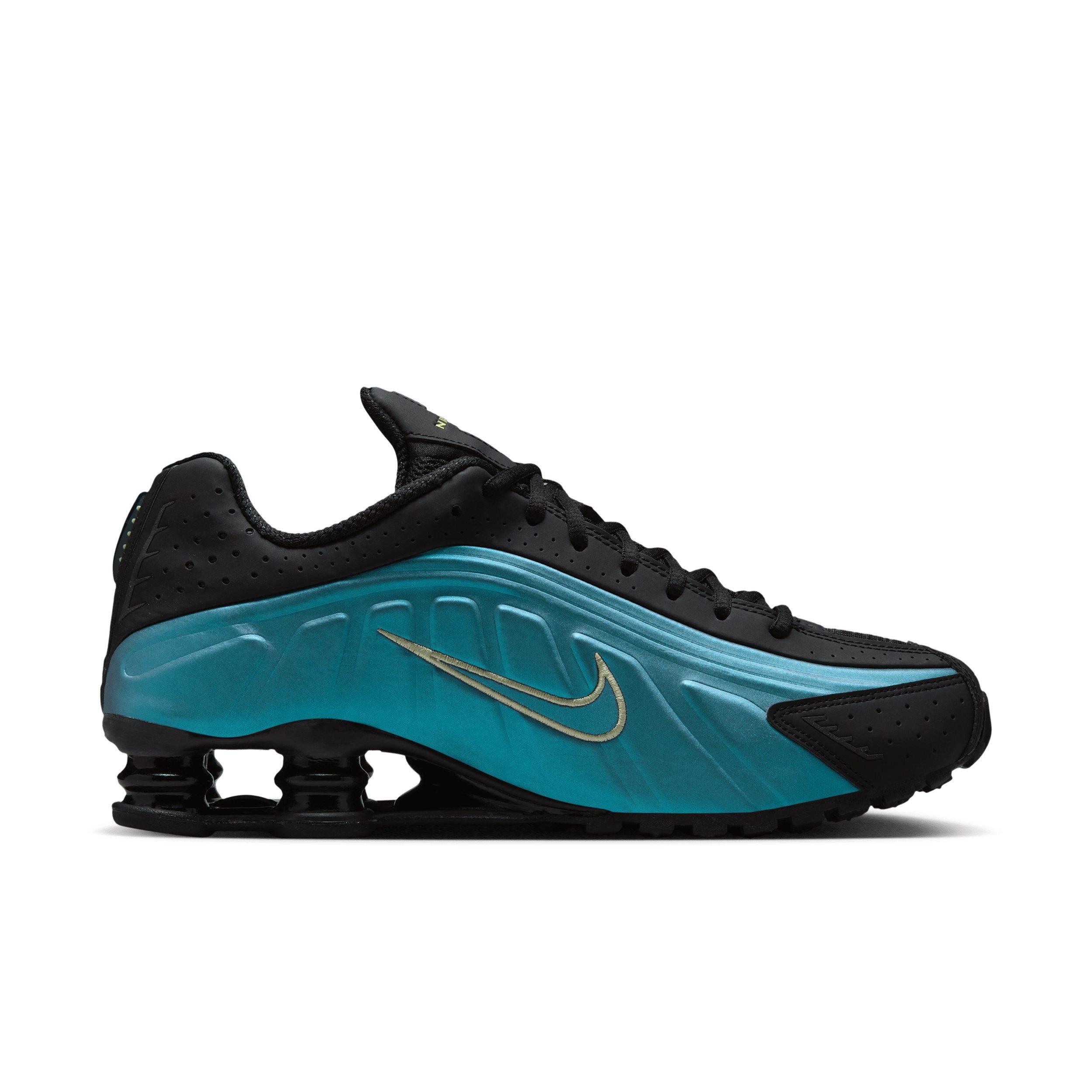 Nike Shox R4 "Sapphire/Pencil Point/Black/Light Liquid Lime" Men's Shoe - SAPPHIRE/PENCIL/BLACK/LT LIME Thumbnail View 1