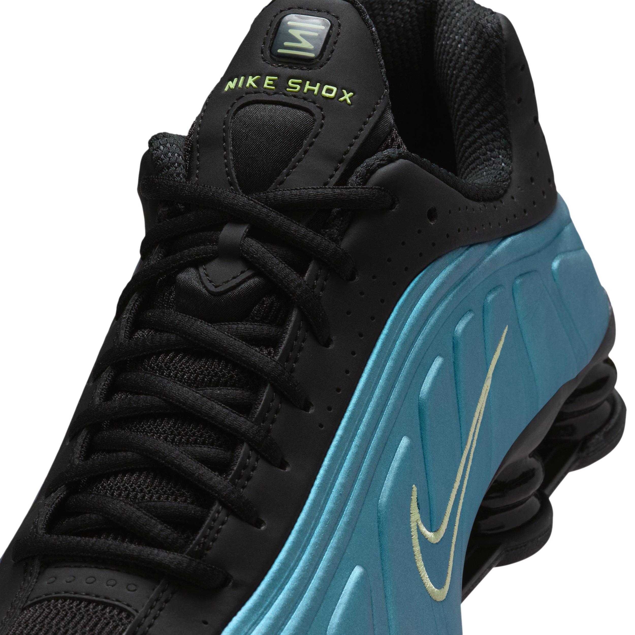 Nike Shox R4 "Sapphire/Pencil Point/Black/Light Liquid Lime" Men's Shoe - SAPPHIRE/PENCIL/BLACK/LT LIME Thumbnail View 7