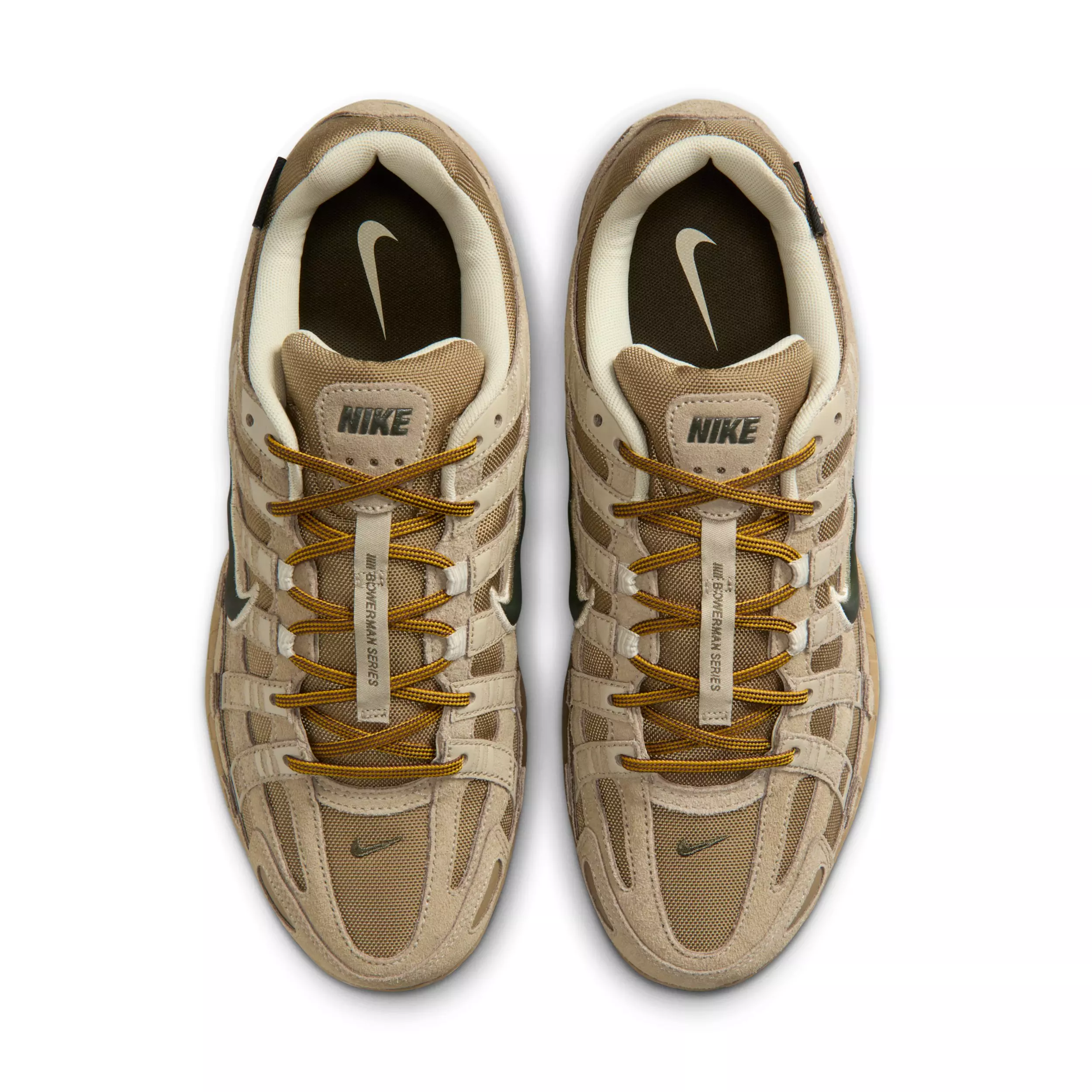Nike P-6000 Premium CORDURA "Filbert/Desert Khaki/Light Khaki/Cargo Khaki" Men's Shoe - FILBERT/KHAKI/LT KHAKI/CARGO