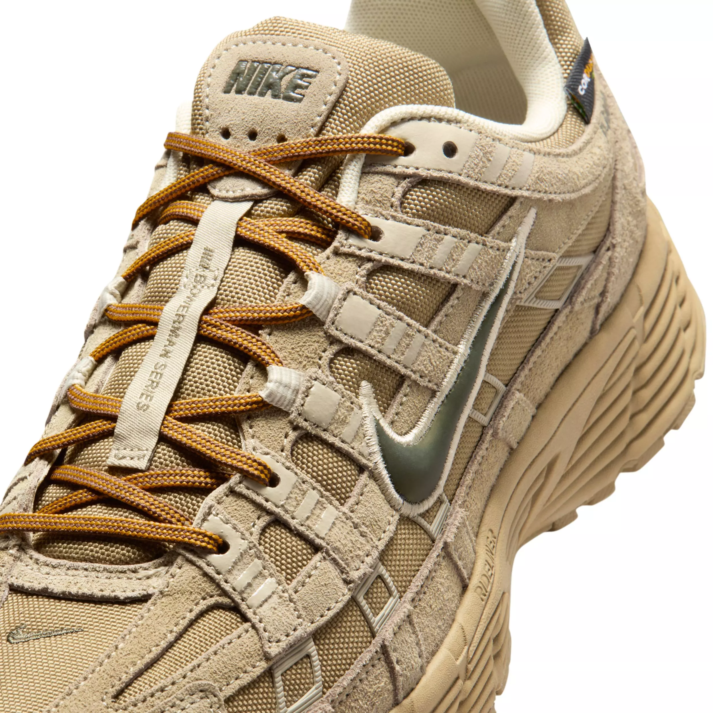 Nike P-6000 Premium CORDURA "Filbert/Desert Khaki/Light Khaki/Cargo Khaki" Men's Shoe - FILBERT/KHAKI/LT KHAKI/CARGO