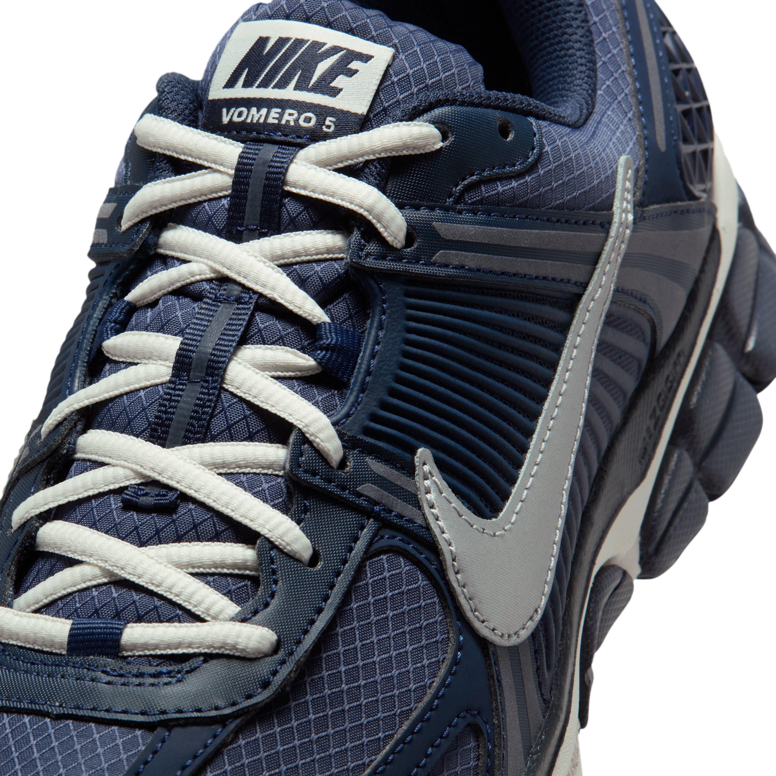 Nike Zoom Vomero 5 "Blue Void/Midnight Navy/Light Orewood Brown/Metallic Silver" Men's Shoe - BLUE/NAVY/LT BROWN/SILVER Thumbnail View 7