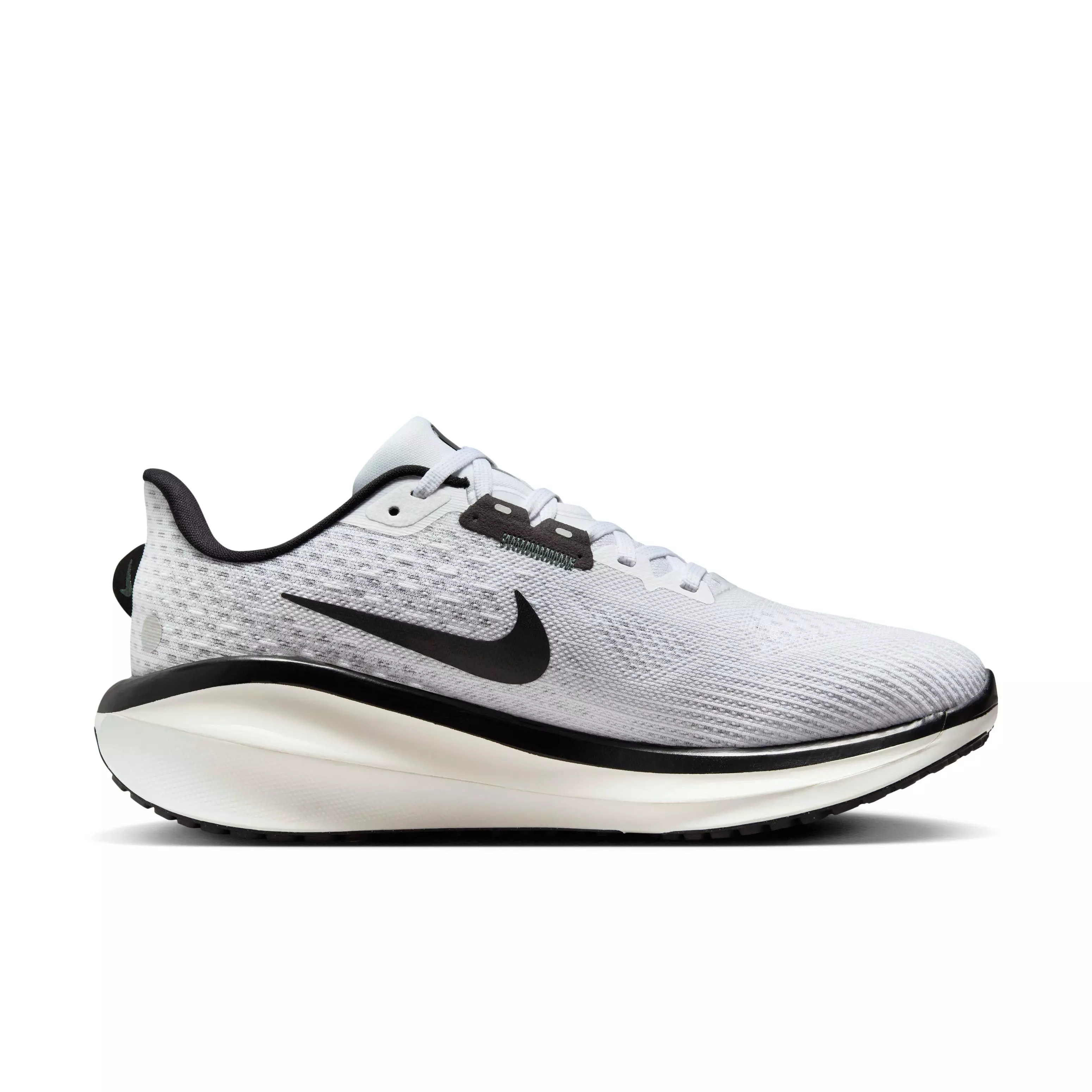 Nike Vomero 17 "White/Pure Platinum/Vintage Green/Black" Women's Wide Running Shoe - WHITE/PLATINUM/GREEN/BLACK