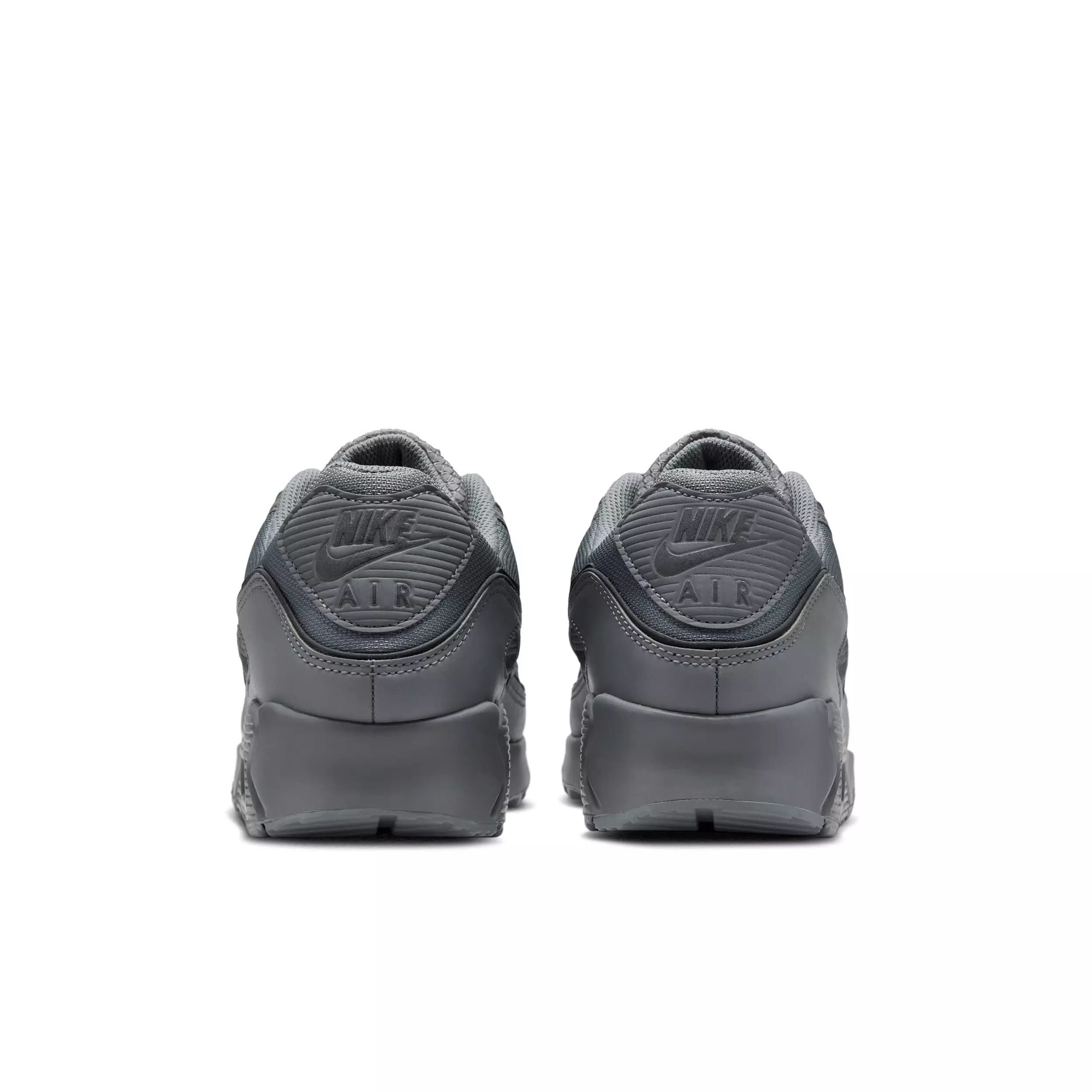 Nike Air Max 90 Premium "Smoke Grey/Smoke Grey/Black" Men's Shoe - GREY/GREY/BLACK